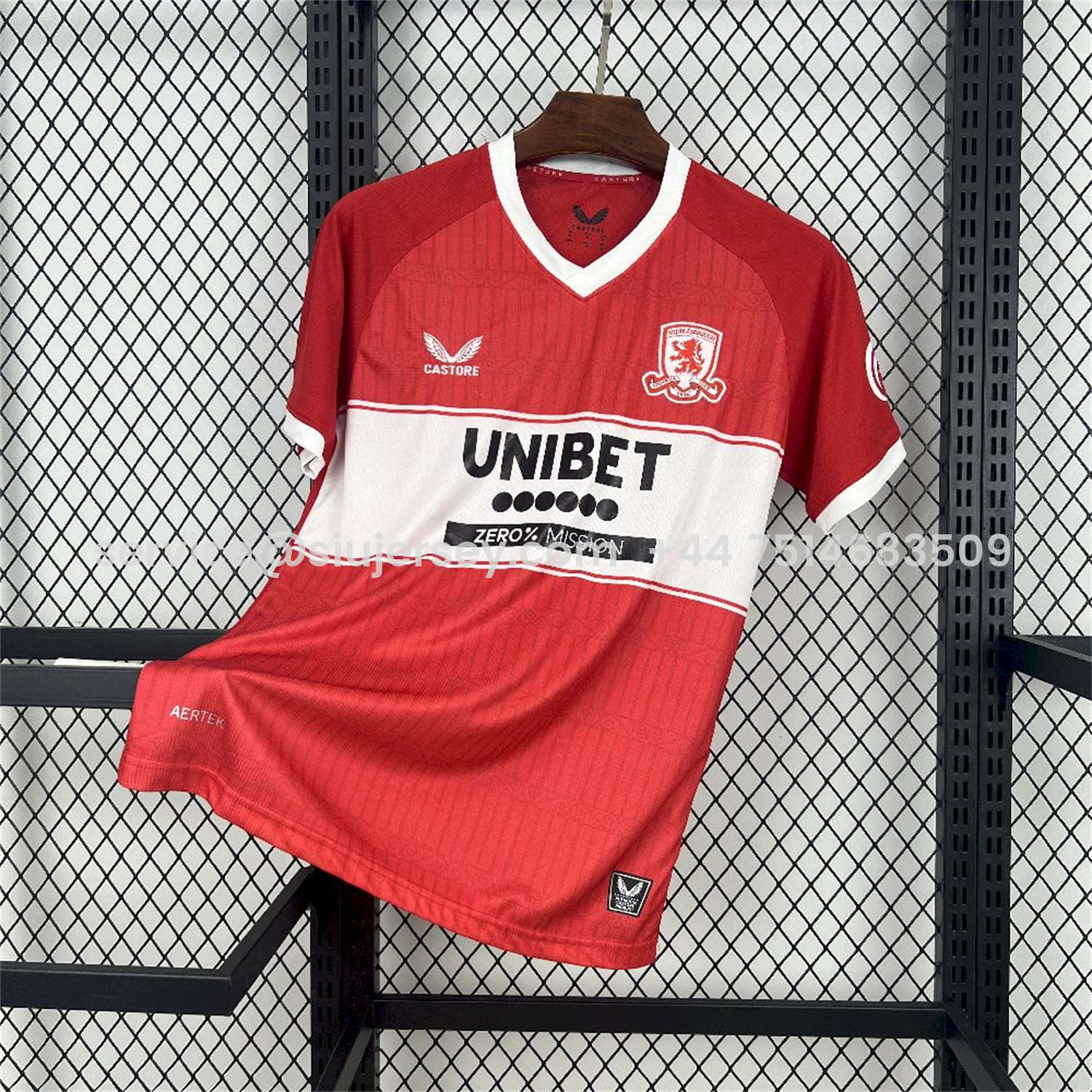 SIUjerseys-Middlesbrough 25-26 Home Jersey - Fans Version