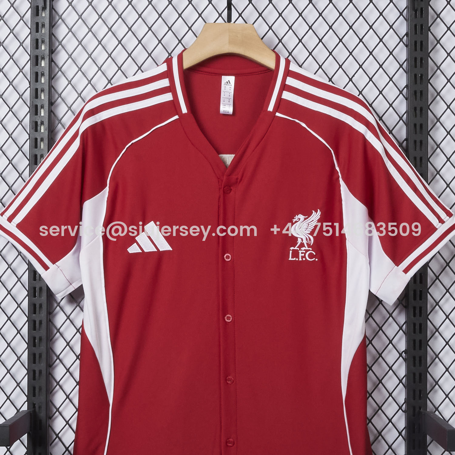 SIUjerseys-Liver.pool 25-26 Red Baseball Jersey
