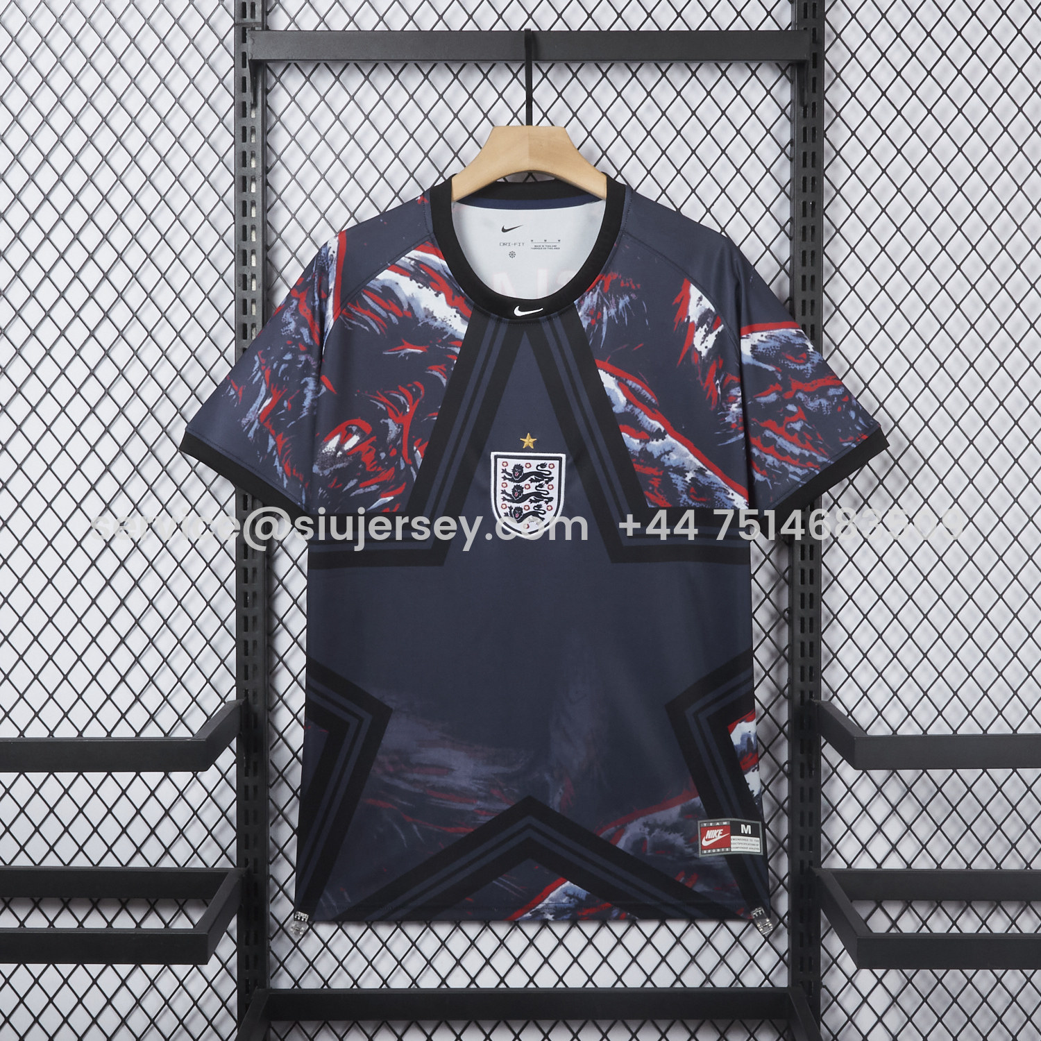 SIUjerseys-England 2026 Hollywood Special Jersey - Fans Version