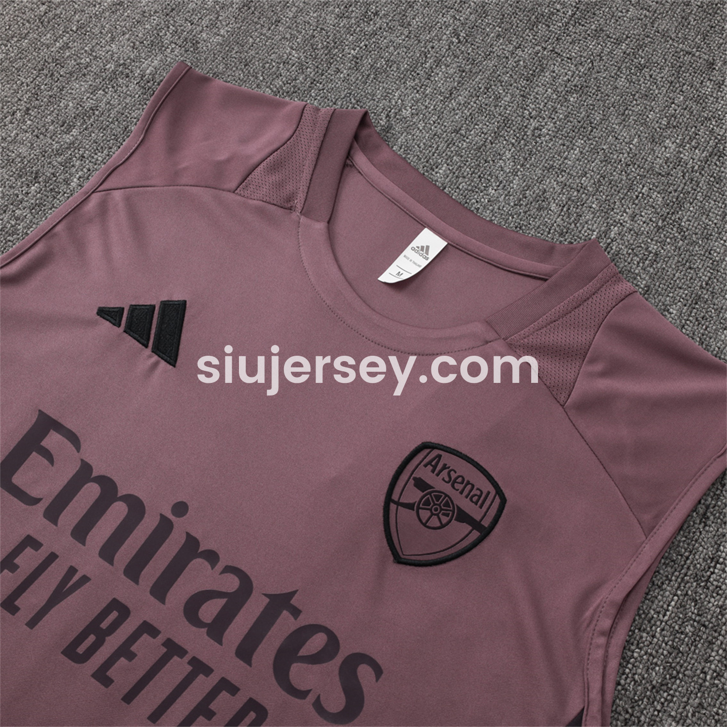 SIUjerseys-Arsenal 25-26 Vest Training Set - Purple Vest and Deep Purple Shorts