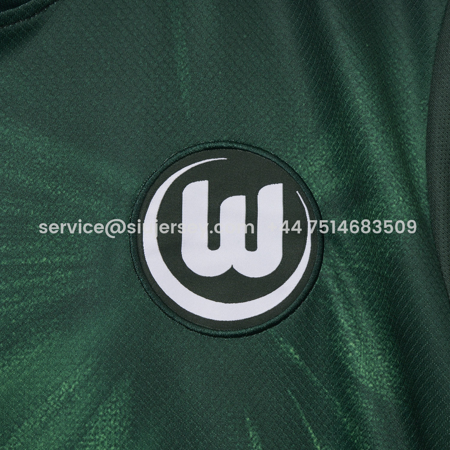 SIUjerseys-Wolfsburg 25-26 Home Green Jersey - Fans Version