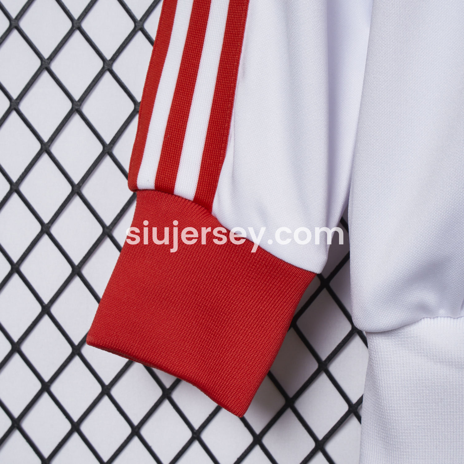 SIUjerseys-Bayern Munich 2025 125th Anniversary Jacket Training Tracksuit - White