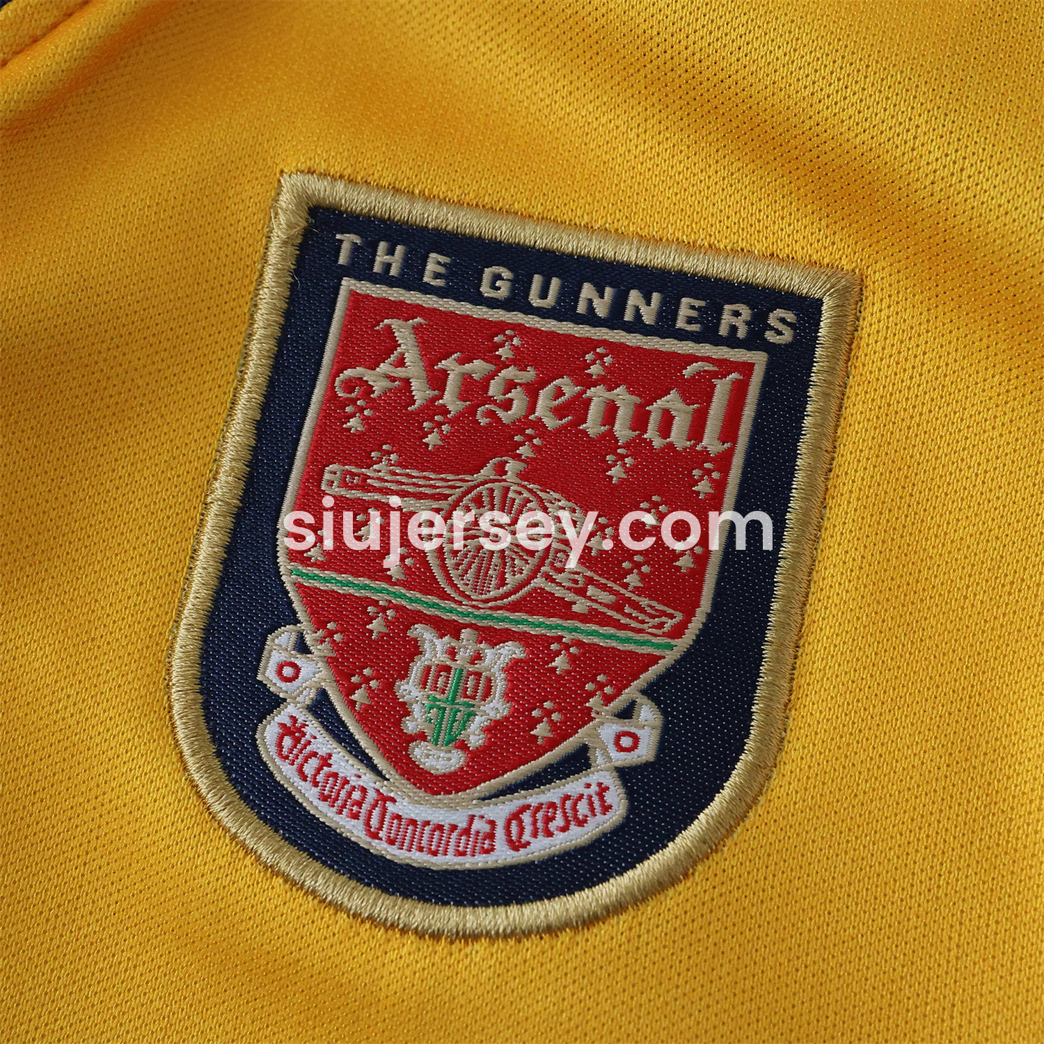 SIUjerseys-Retro Arsenal 1997-99 Away Kids Kit