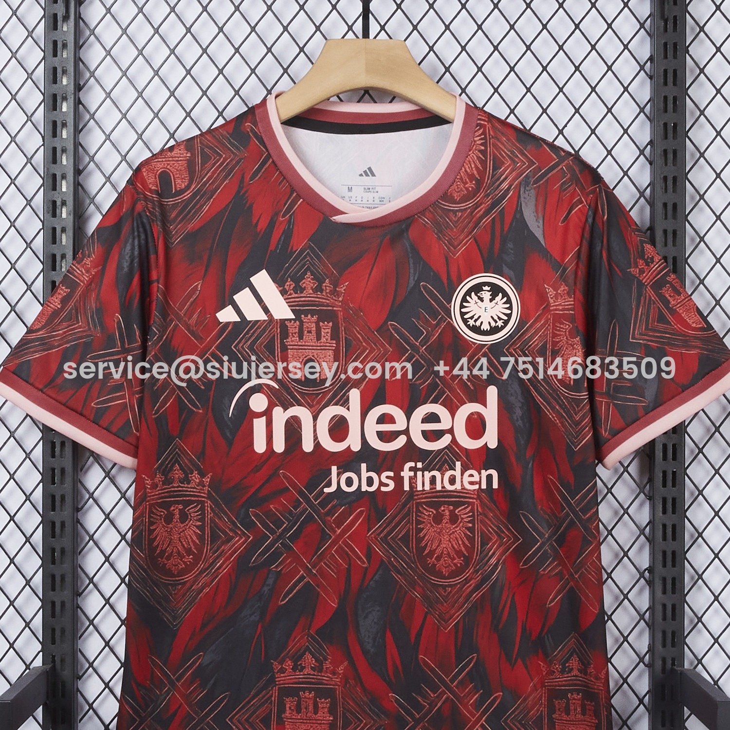 SIUjerseys-Frankfurt 25-26 Red Special Jersey - Fans Version