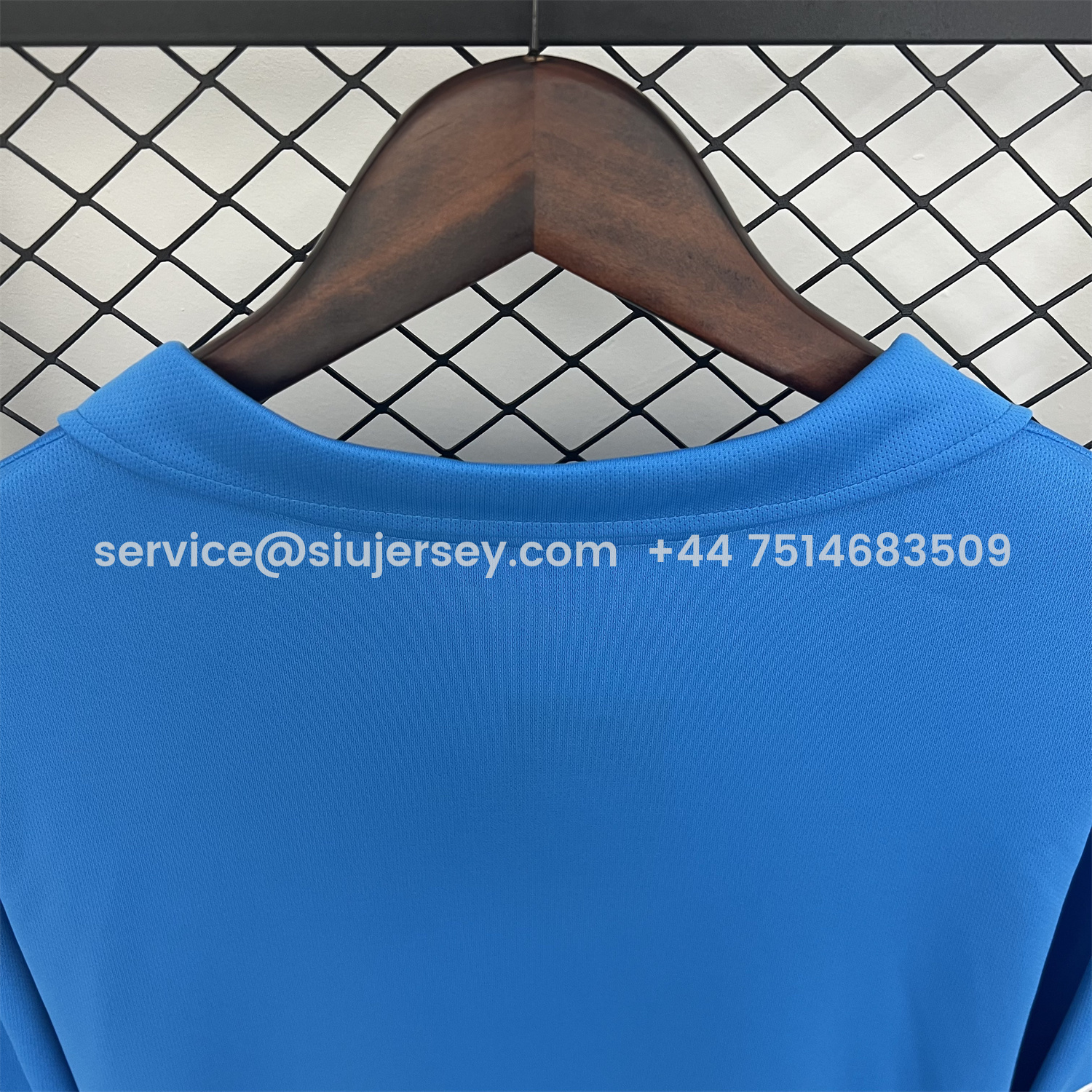 SIUjerseys-Retro Napoli 1987-88 Home Long Sleeves Jersey