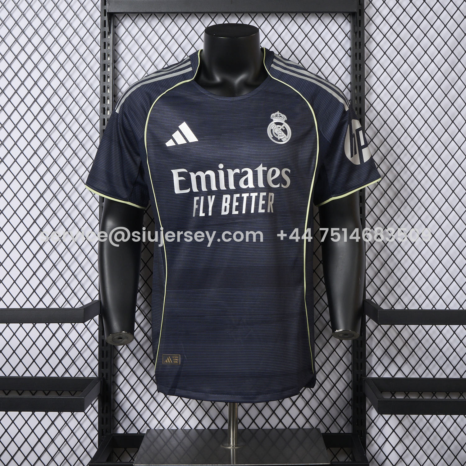 SIUjerseys-Real Madrid 25-26 Away Jersey - Player Version