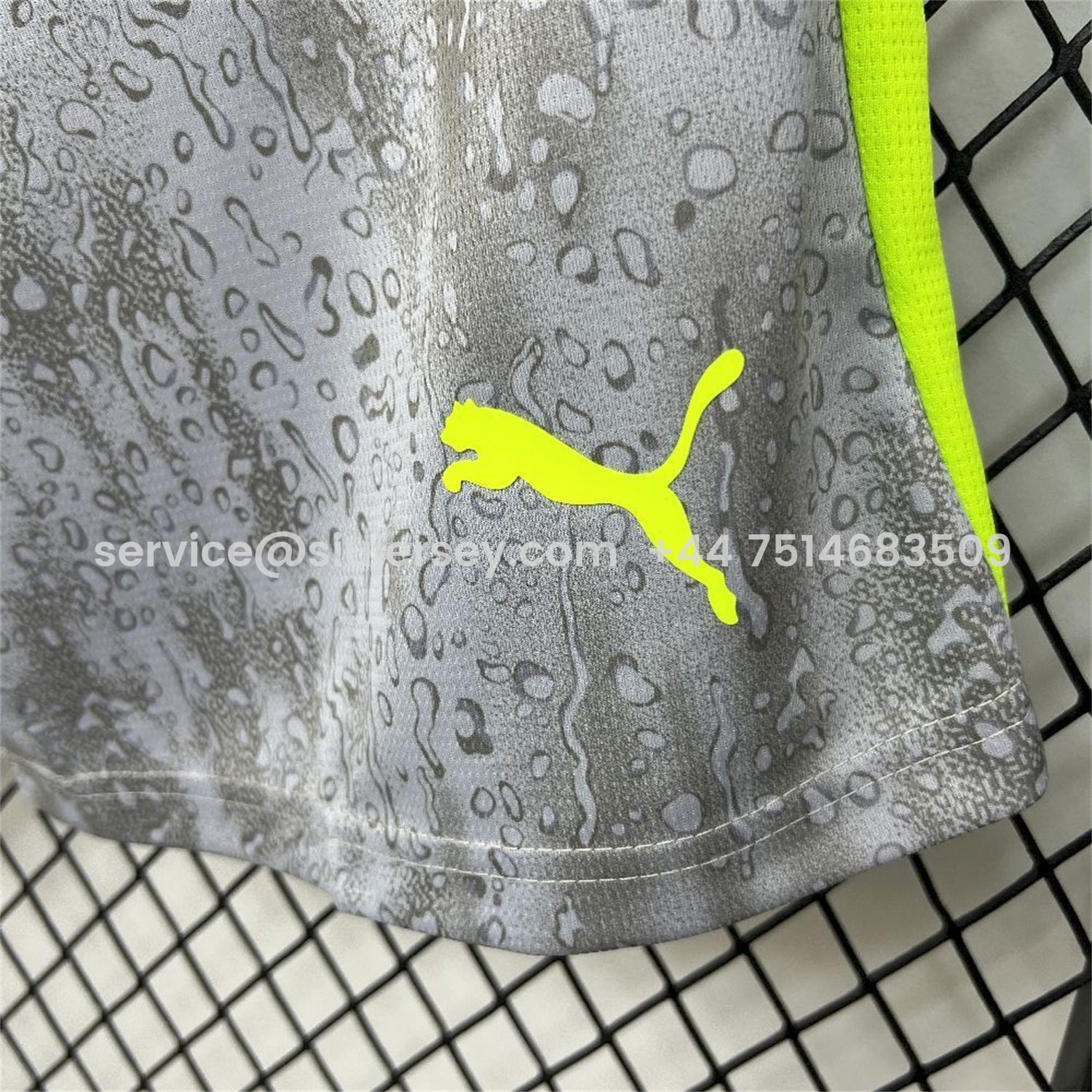 SIUjerseys-Manchester City 25-26 Third Grey Shorts - Fans Version