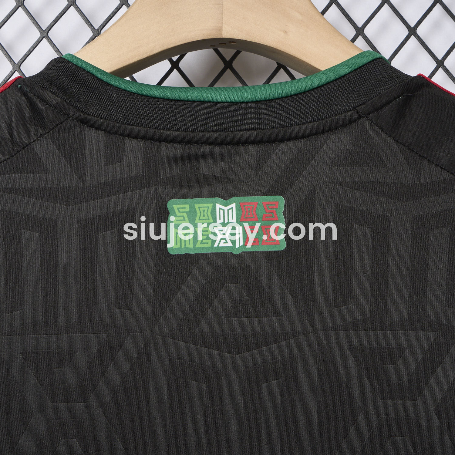 SIUjerseys-Mexico 25-26 Thire Colors Trefoil Black Special Jersey - Fans Version