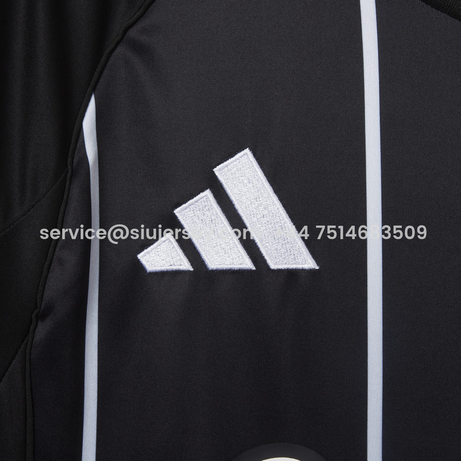 SIUjerseys-Frankfurt 25-26 European Home Black Jersey - Fans Version