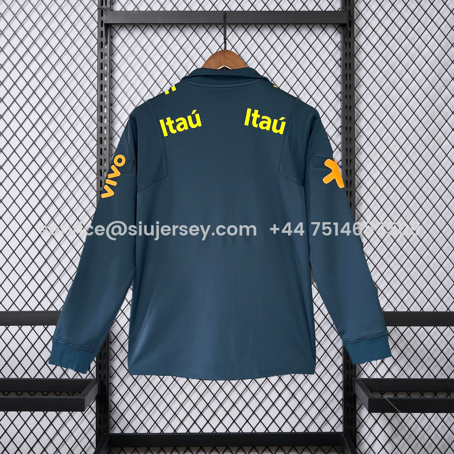 SIUjerseys-Retro Brazil 2022 Pre-Match Dark Blue Unsponsored Windbreaker