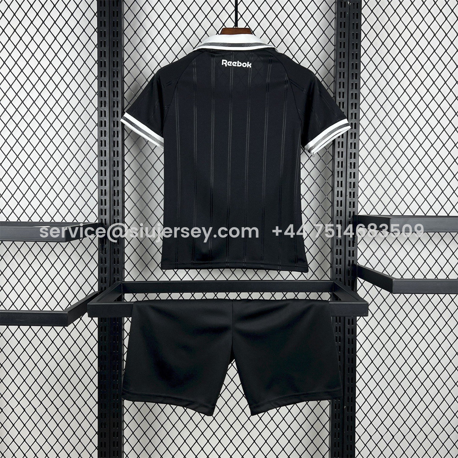 SIUjerseys-Botafogo 25-26 Away Unsponsored Kids Kit