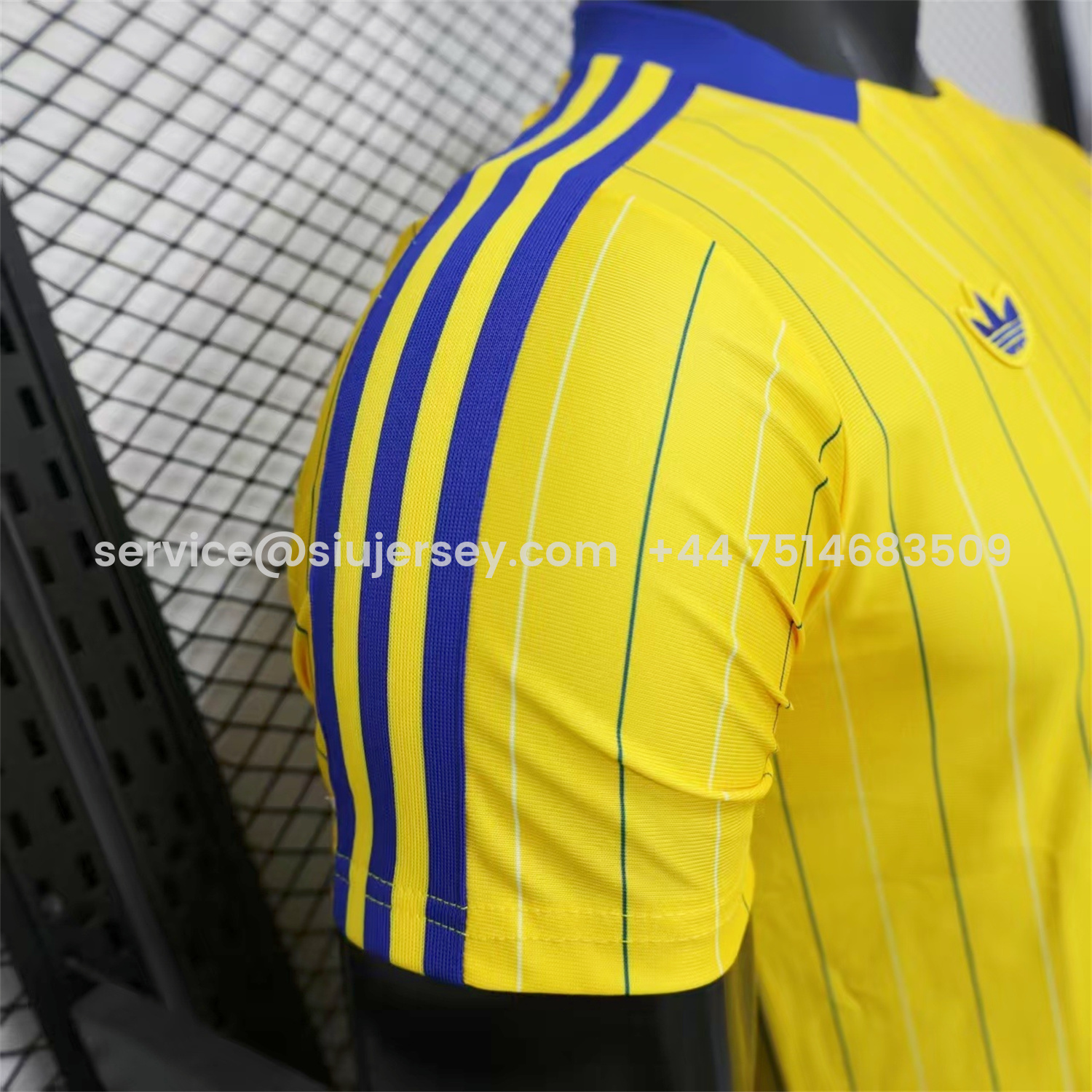 SIUjerseys-Leeds United 25-26 Icon Travel Special Edition Yellow Jersey - Player Version