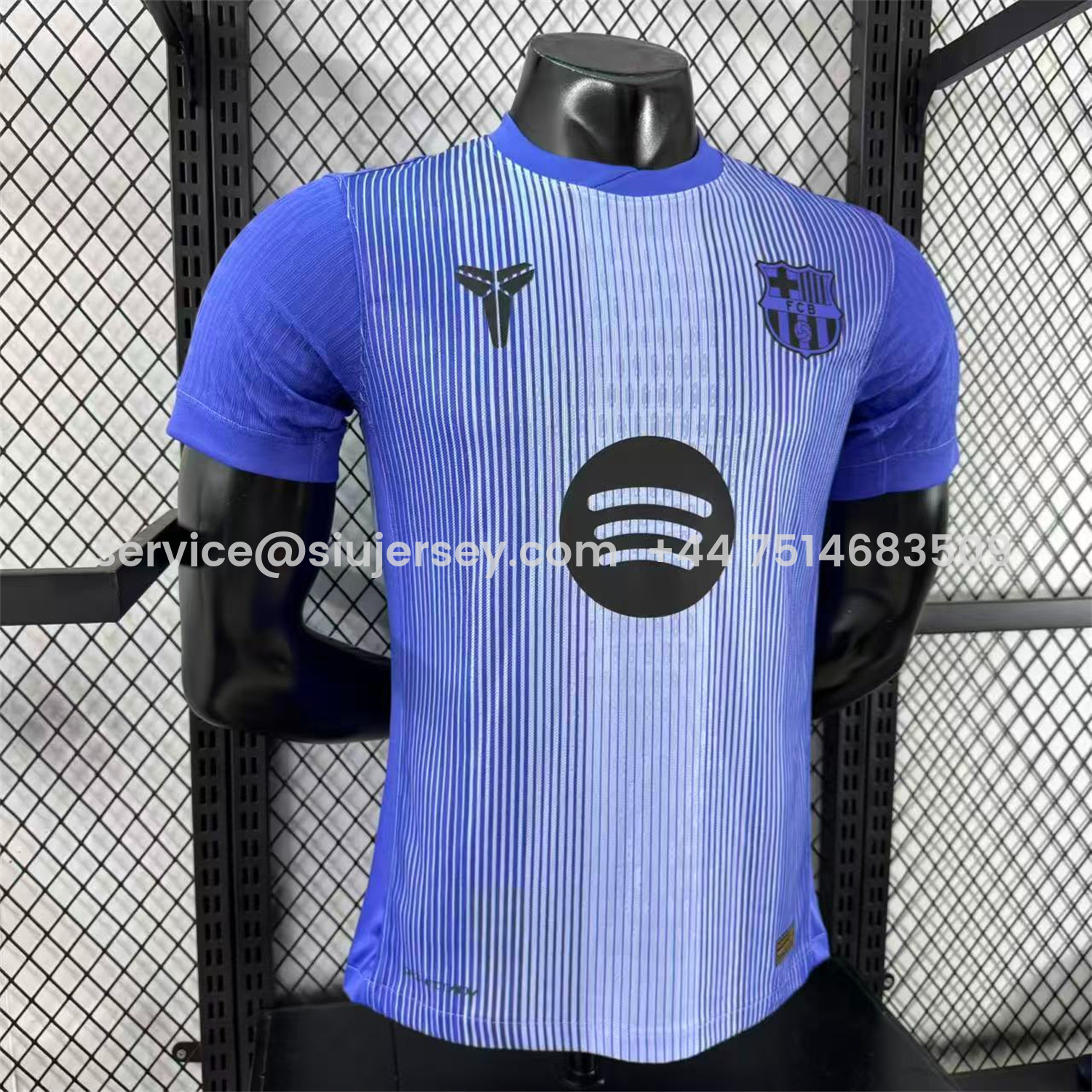 SIUjerseys-Barcelona 25-26 Purple Gradient Pre-Match Training Jersey - Player Version