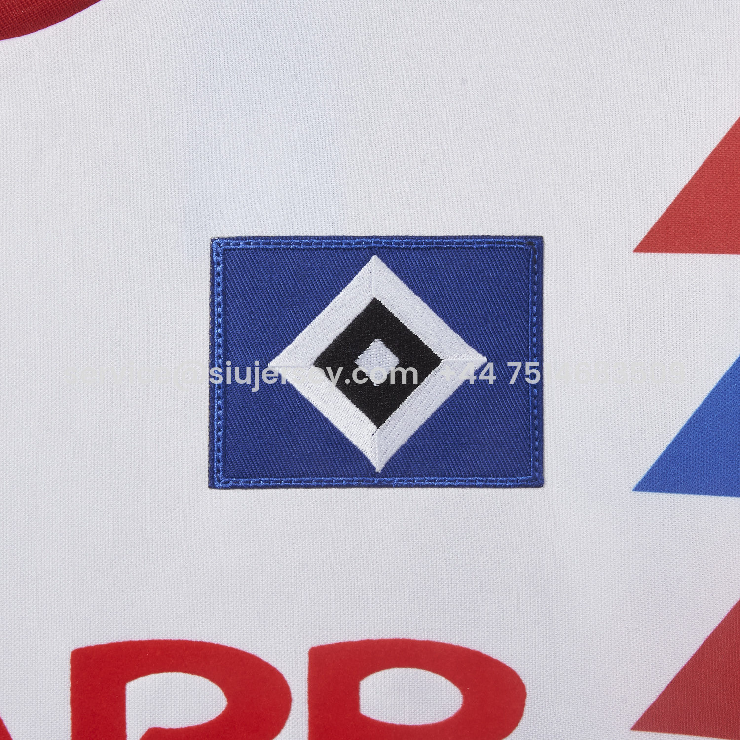 SIUjerseys-Retro Hamburger SV 1989-90 Home Jersey