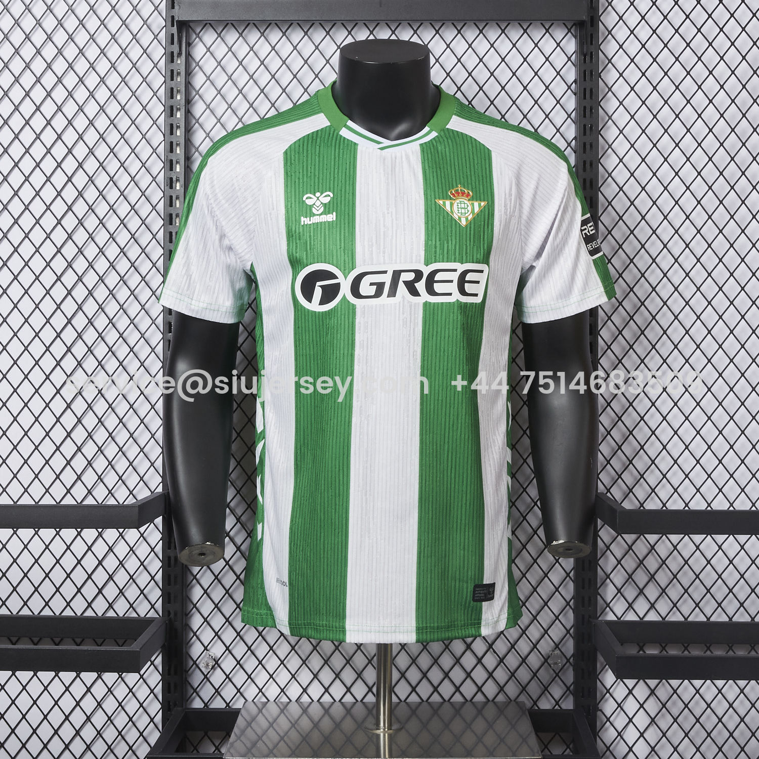 SIUjerseys-Real Betis 25-26 Home Stripes Jersey - Player Version