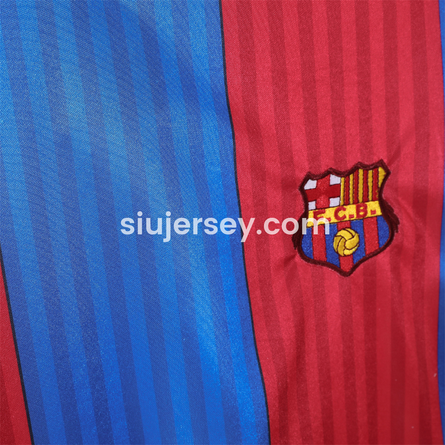 SIUjerseys-Retro Barcelona 1989-92 Home Jersey