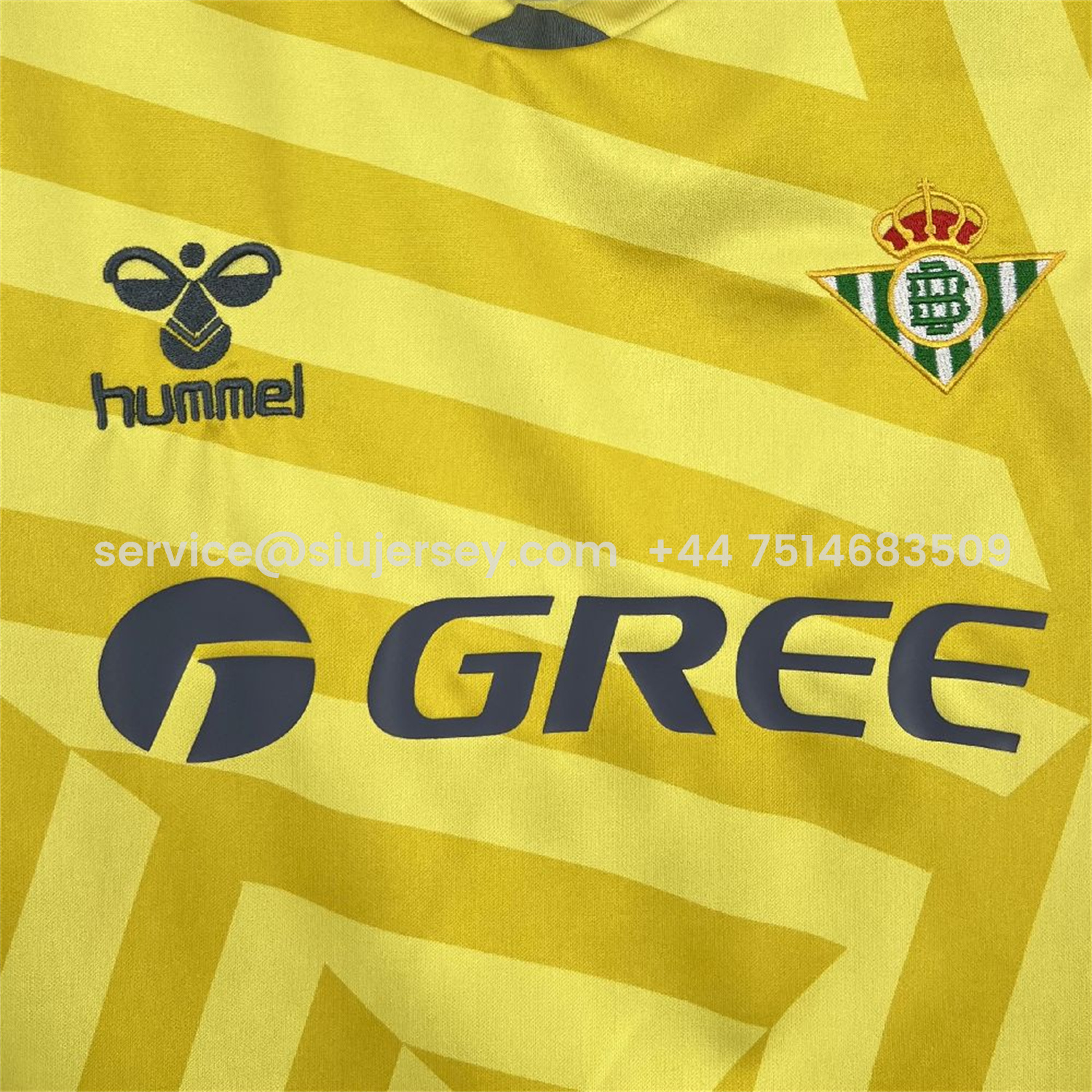 SIUjerseys-Real Betis 25-26 Yellow Goalkeeper Jersey - Fans Version
