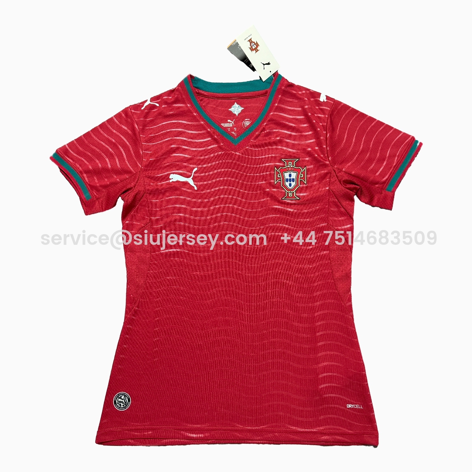 SIUjerseys-Women's Portugal 2026 Home Jersey