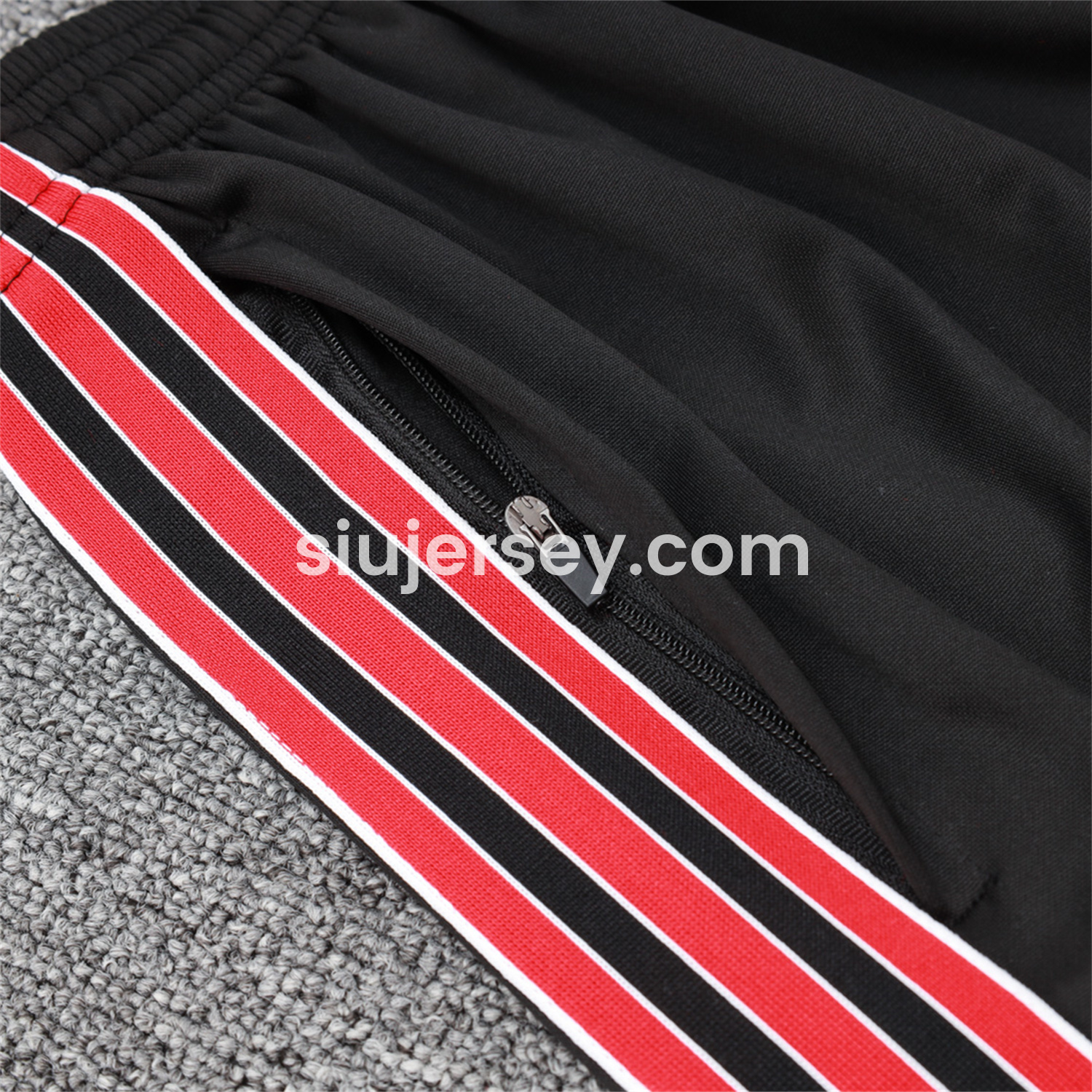 SIUjerseys-Manchester United 25-26 Originals Terrace Icon Jacket Training Tracksuit - Black