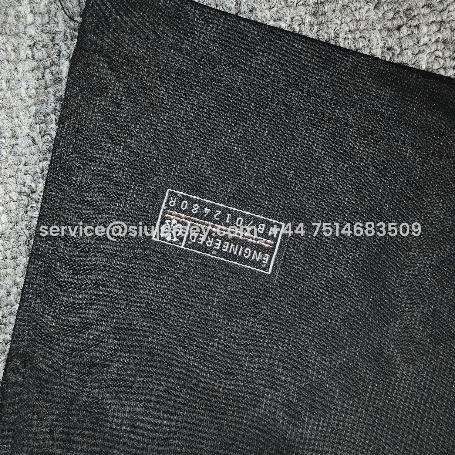 SIUjerseys-Brazil 25-26 Reflective Team Logo Black Special Jersey - Fans Version