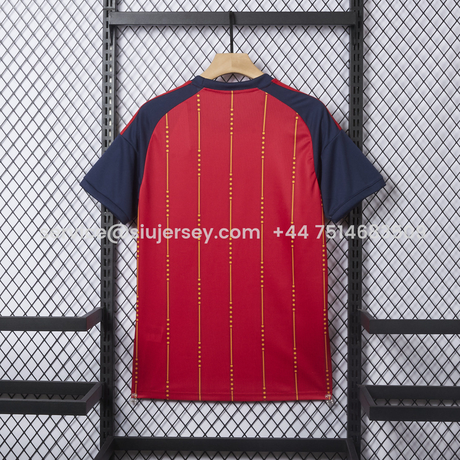 SIUjerseys-Spain 2026 Home Red Jersey (Leaked Version) - Fans Version