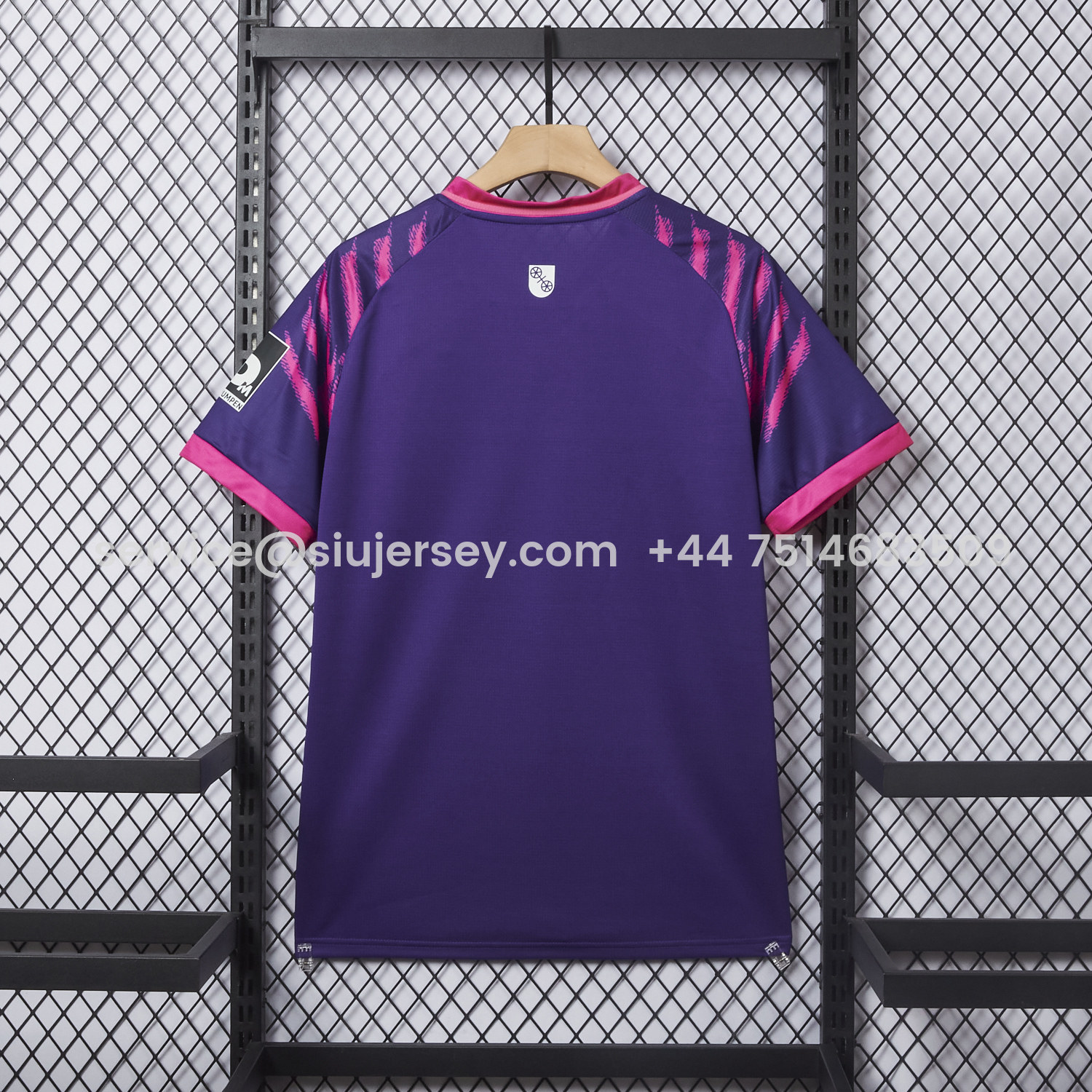 SIUjerseys-Mainz 25-26 Away Purple Jersey - Fans Version