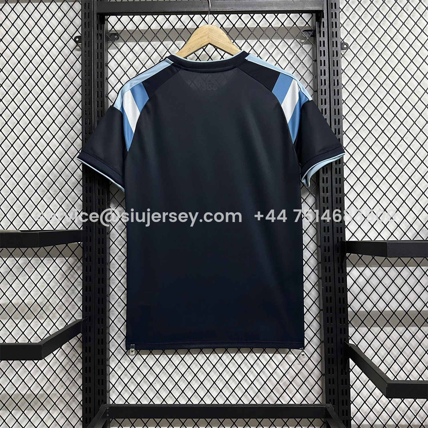 SIUjerseys-Argentina 2026 Blue Shoulder Stripes Special Jersey - Fans Version