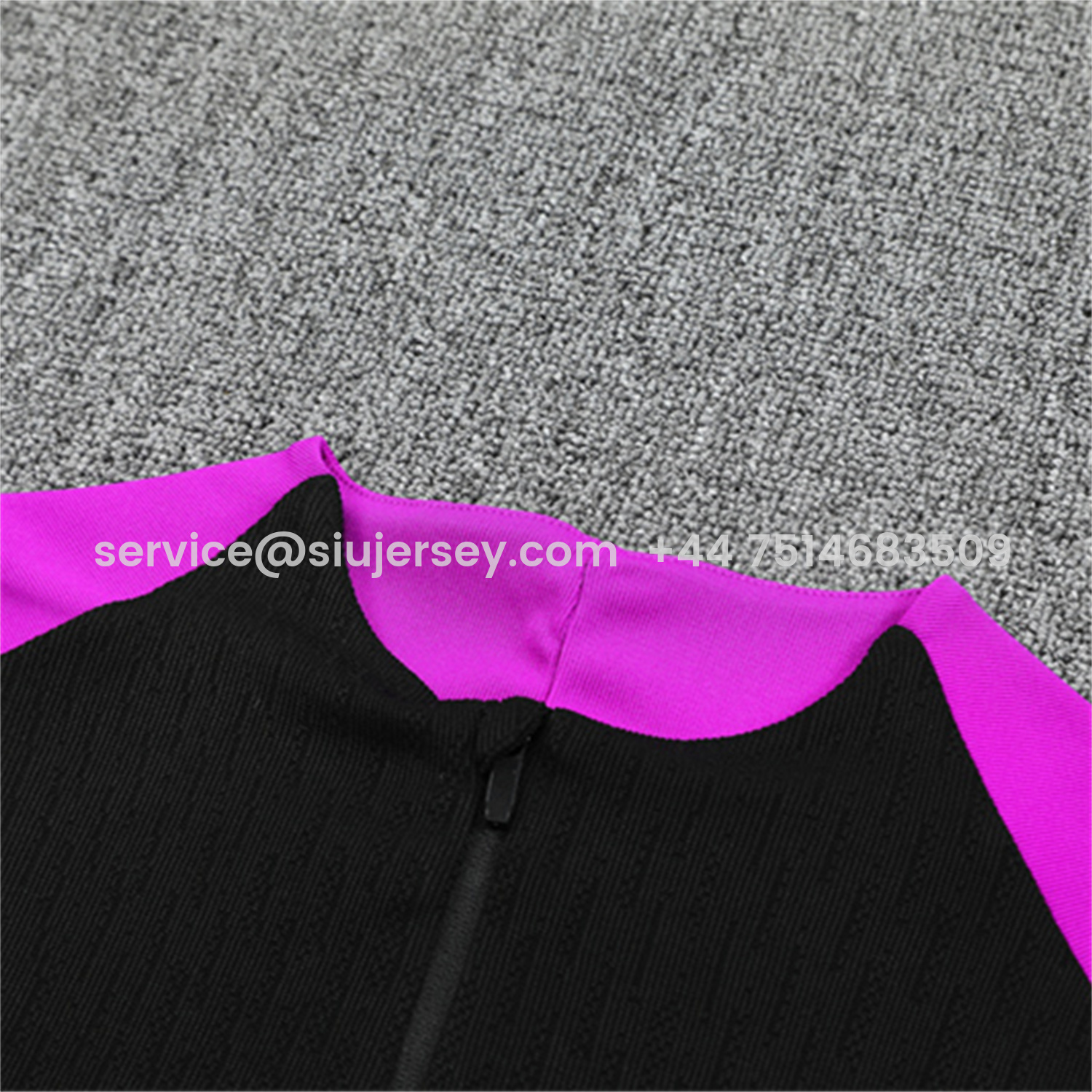 SIUjerseys-England 25-26 Long Sleeve Training Set - Player Version - Black Top and Pants