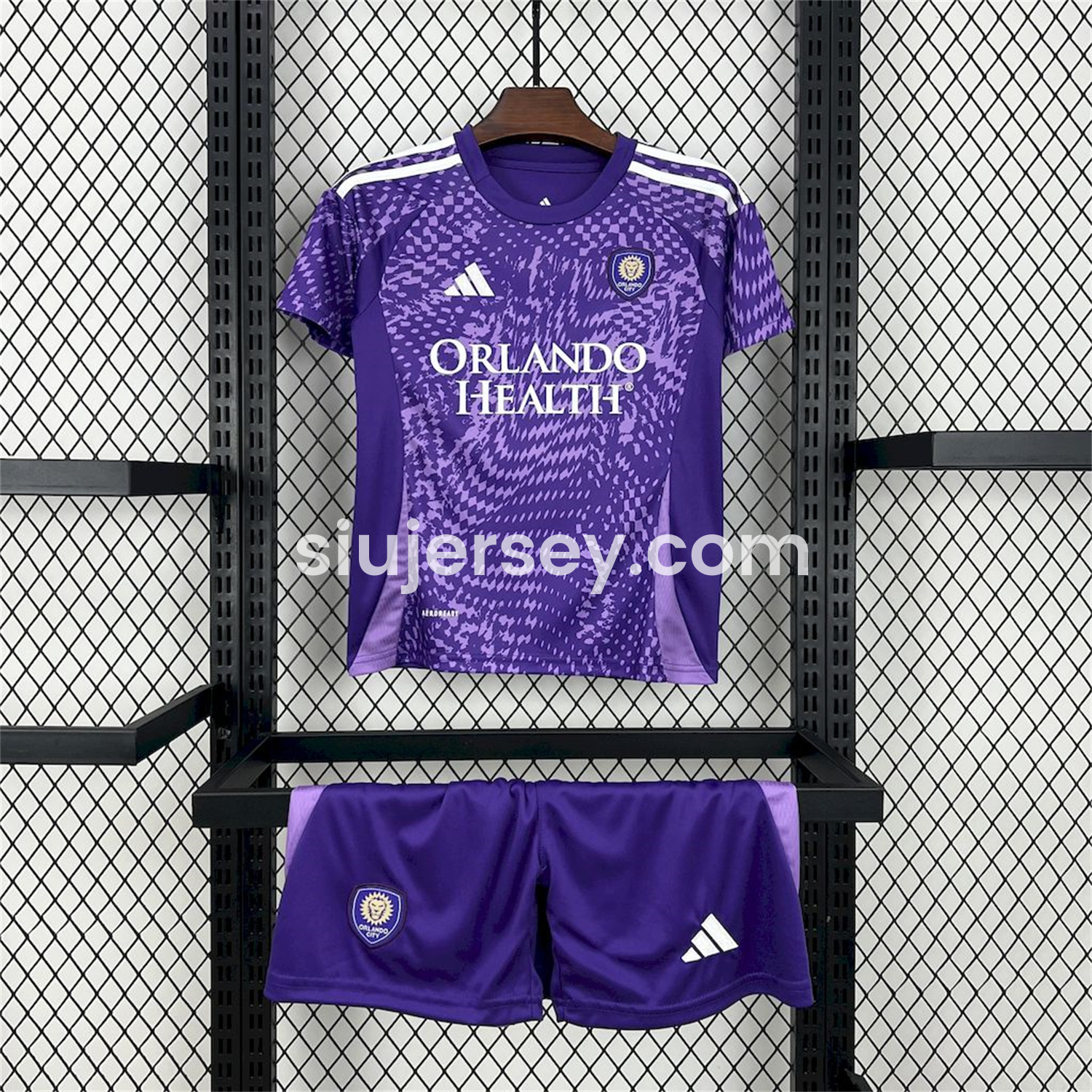 SIUjerseys-Orlando City 25-26 Home Kids Kit