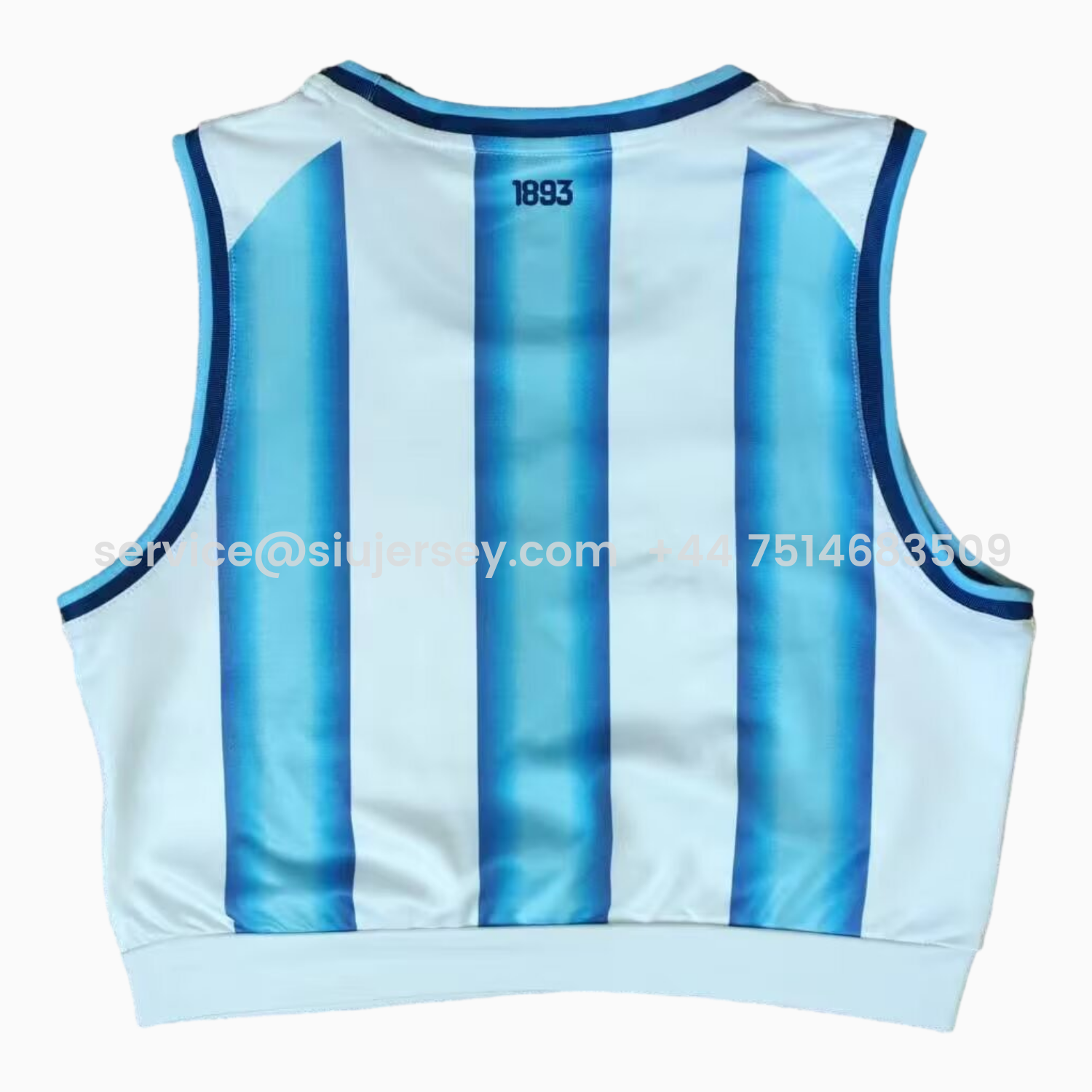 SIUjerseys-Women's Argentina 2026 Home Yoga Vest