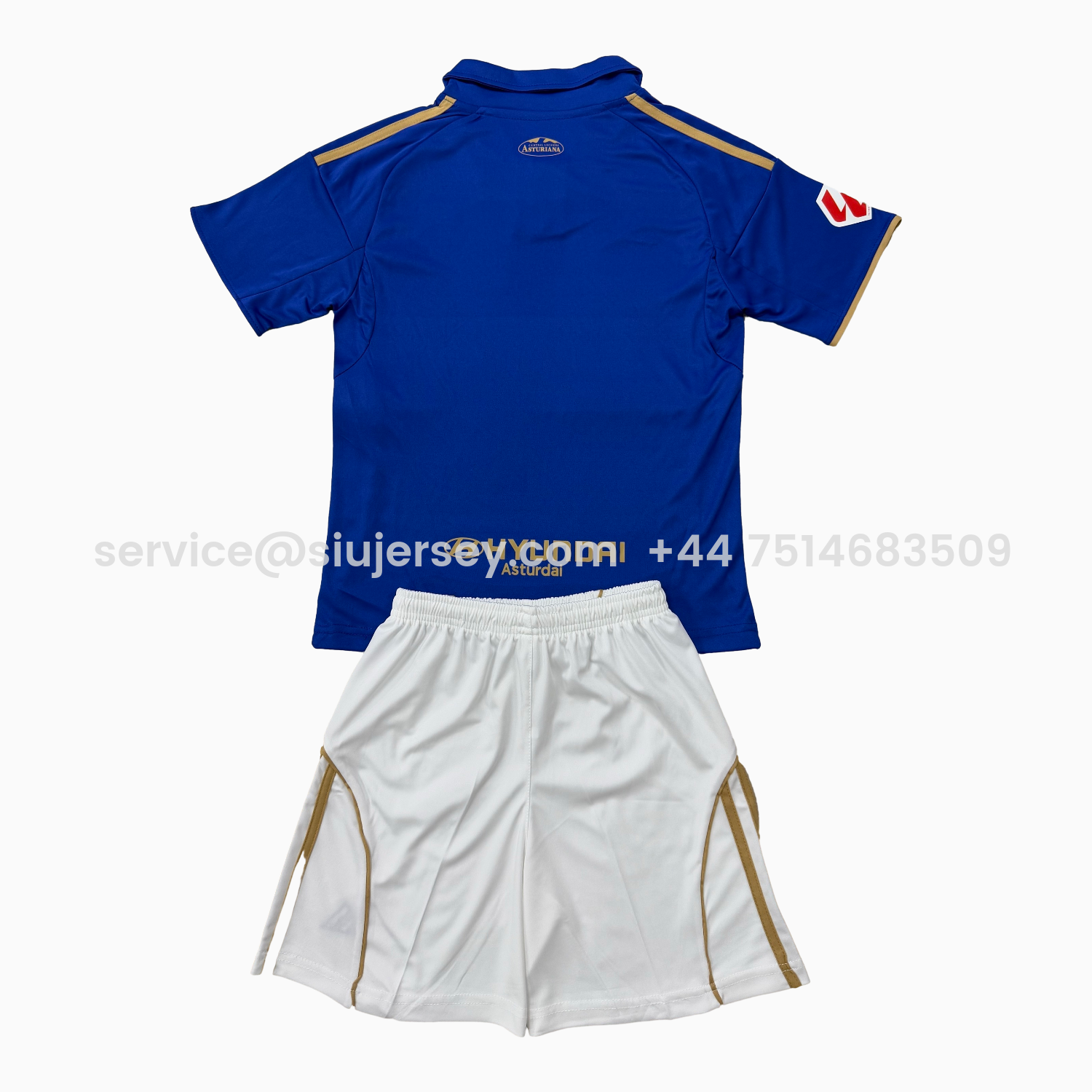 SIUjerseys-Real Oviedo 25-26 Home Men's Adult Jersey Set - Fans Version