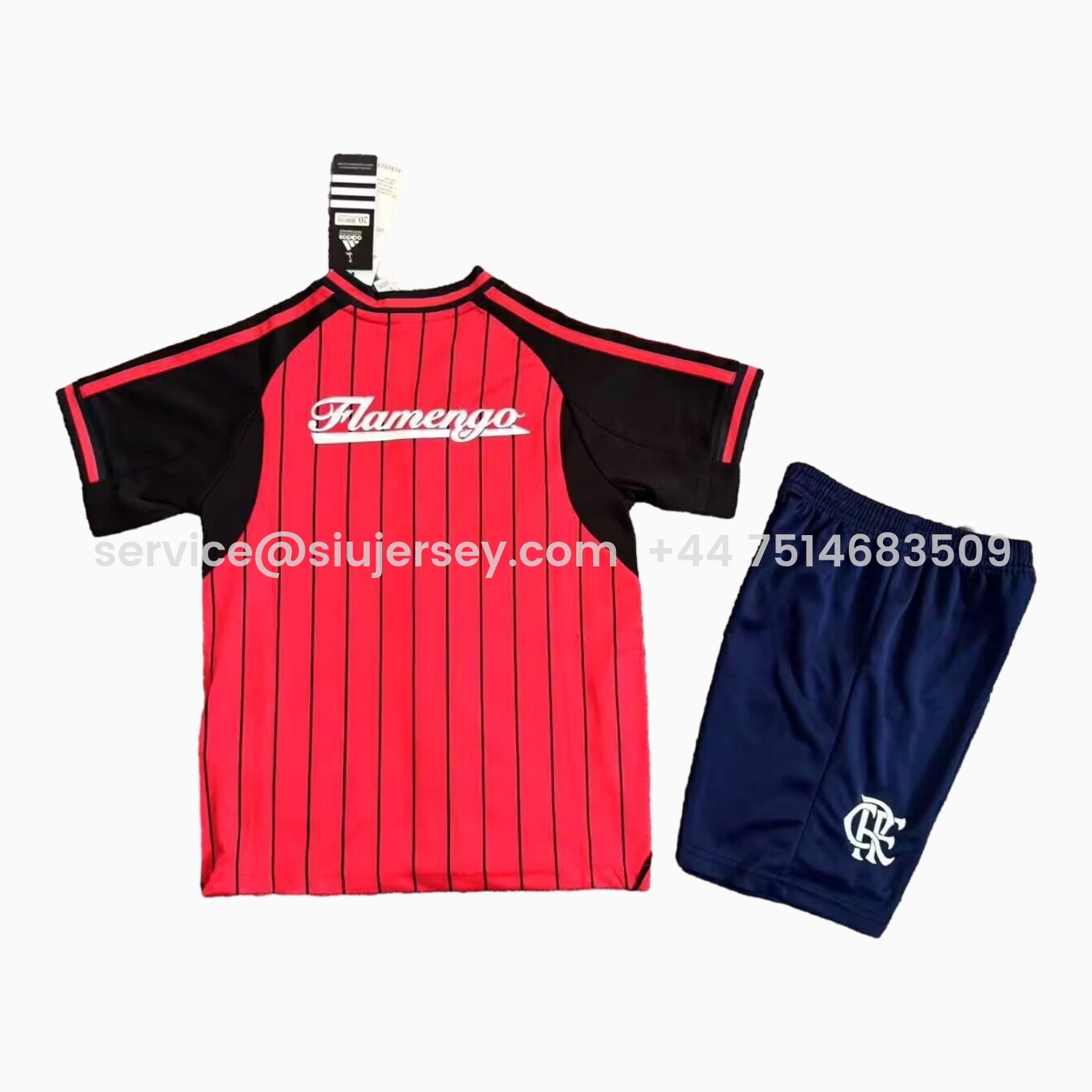 SIUjerseys-Flamengo 25-26 Baseball Kids Kit