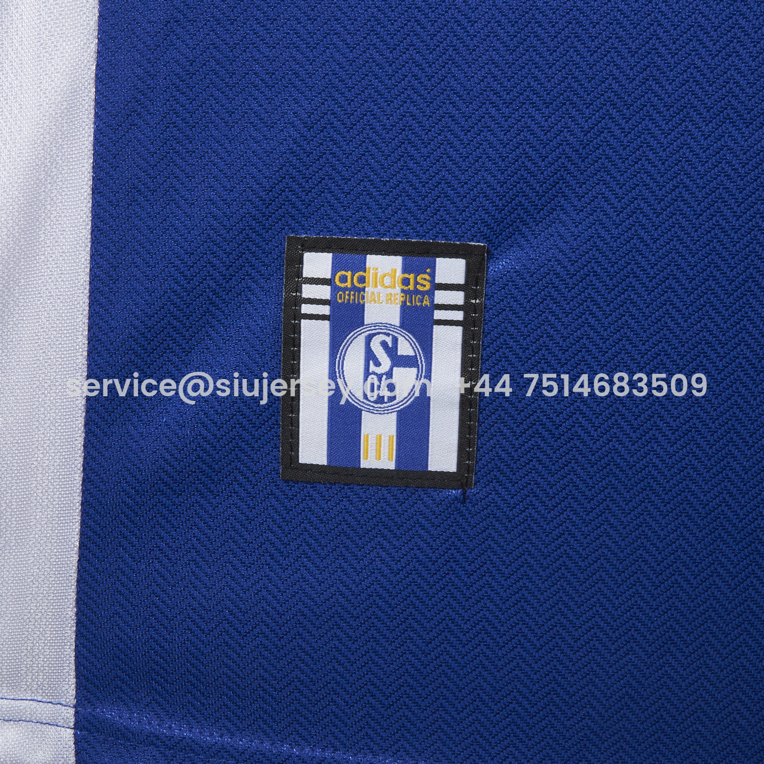 SIUjerseys-Retro Schalke 04 1998-00 Home Jersey