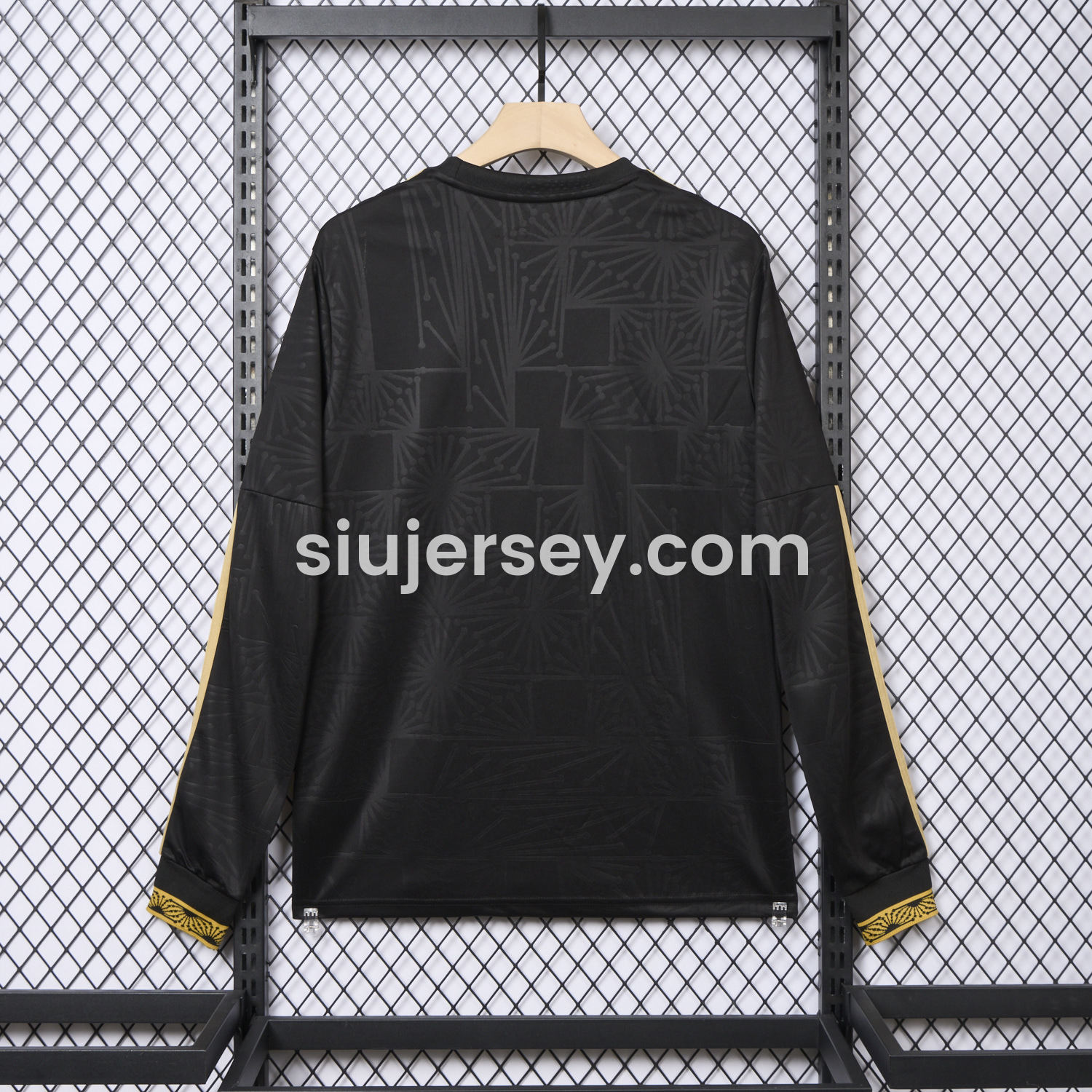 SIUjerseys-Mexico 2025 Gold Cup Black Long Sleeves Jersey - Fans Version