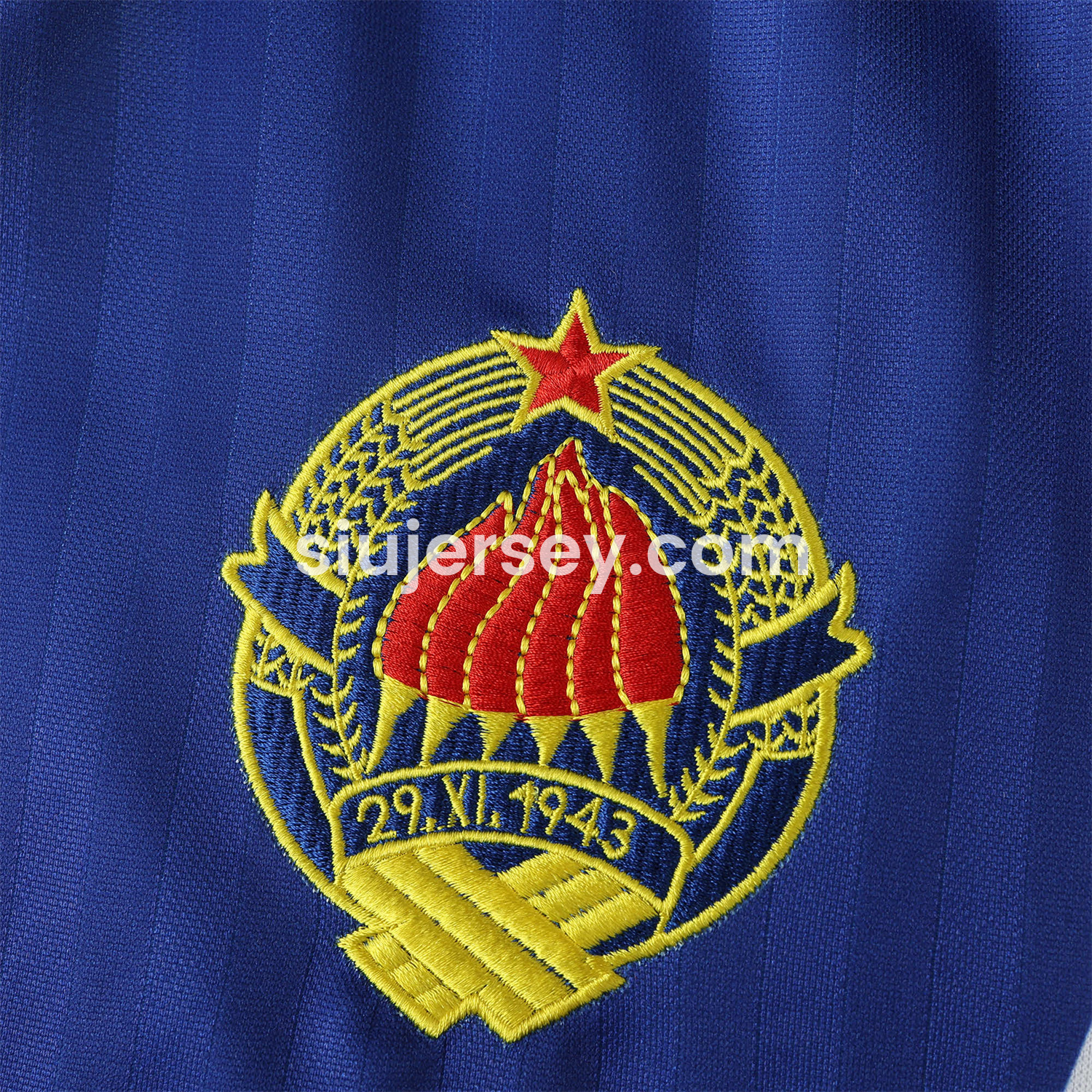 SIUjerseys-Retro Yugoslavia 1990 Home Jersey
