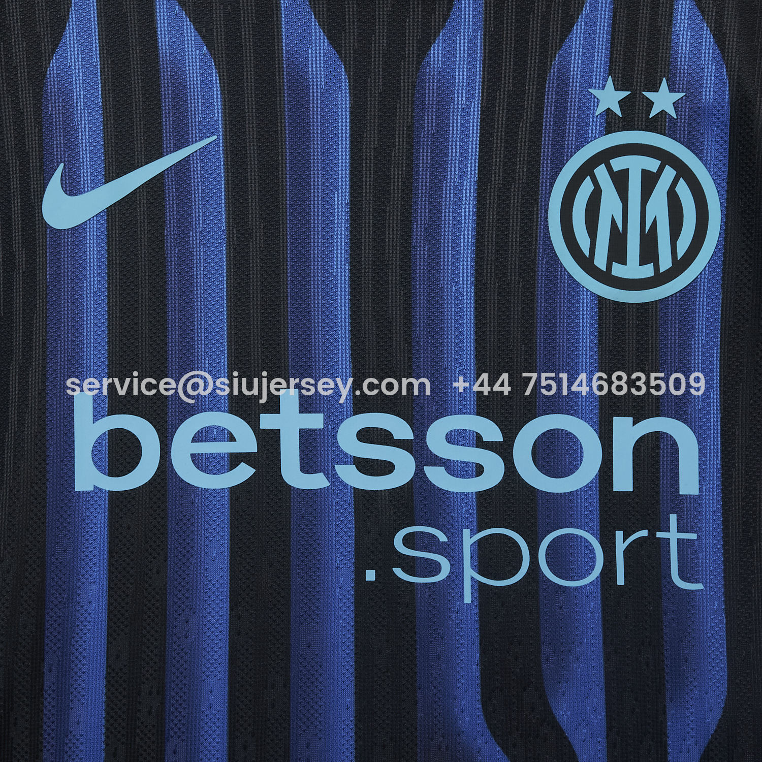 SIUjerseys-Inter Milan 25-26 Home Kids Kit - Player Version