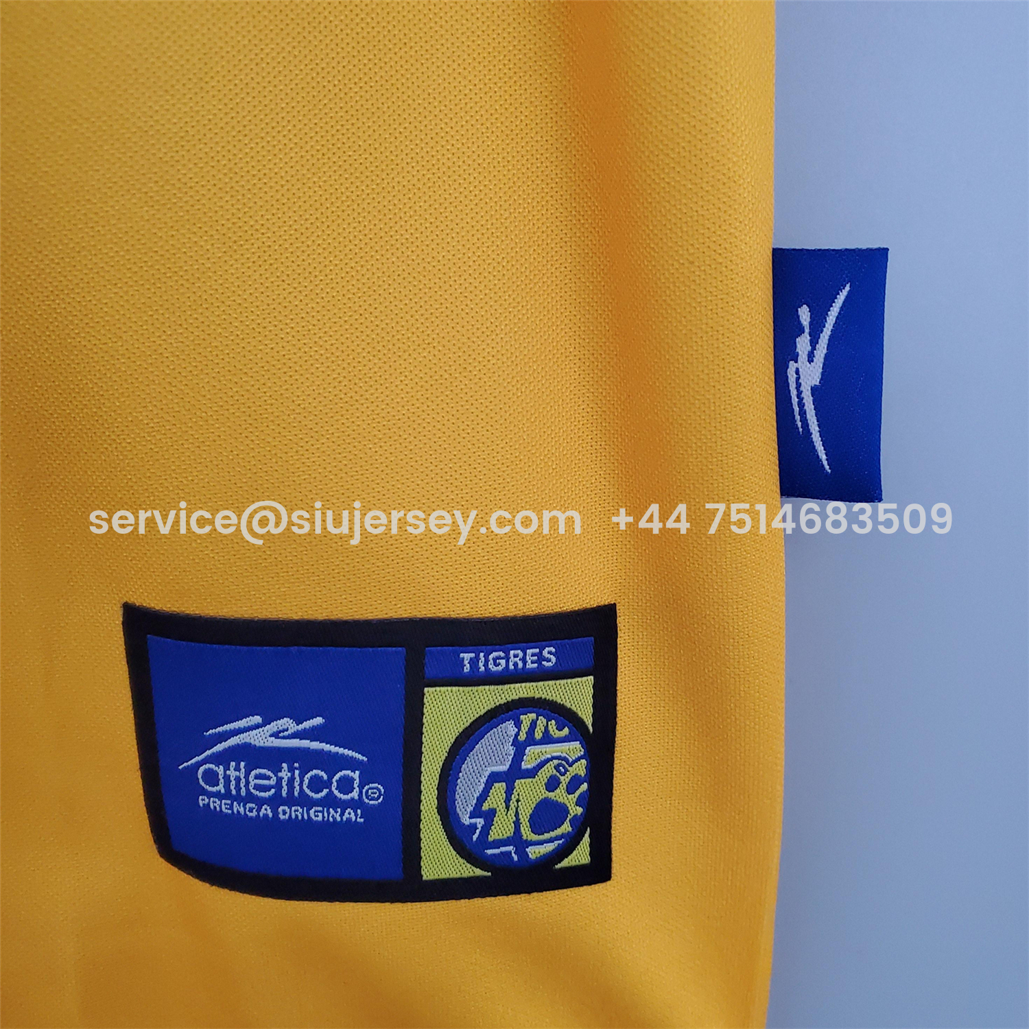 SIUjerseys-Retro Tigres UANL 2001-02 Home Jersey