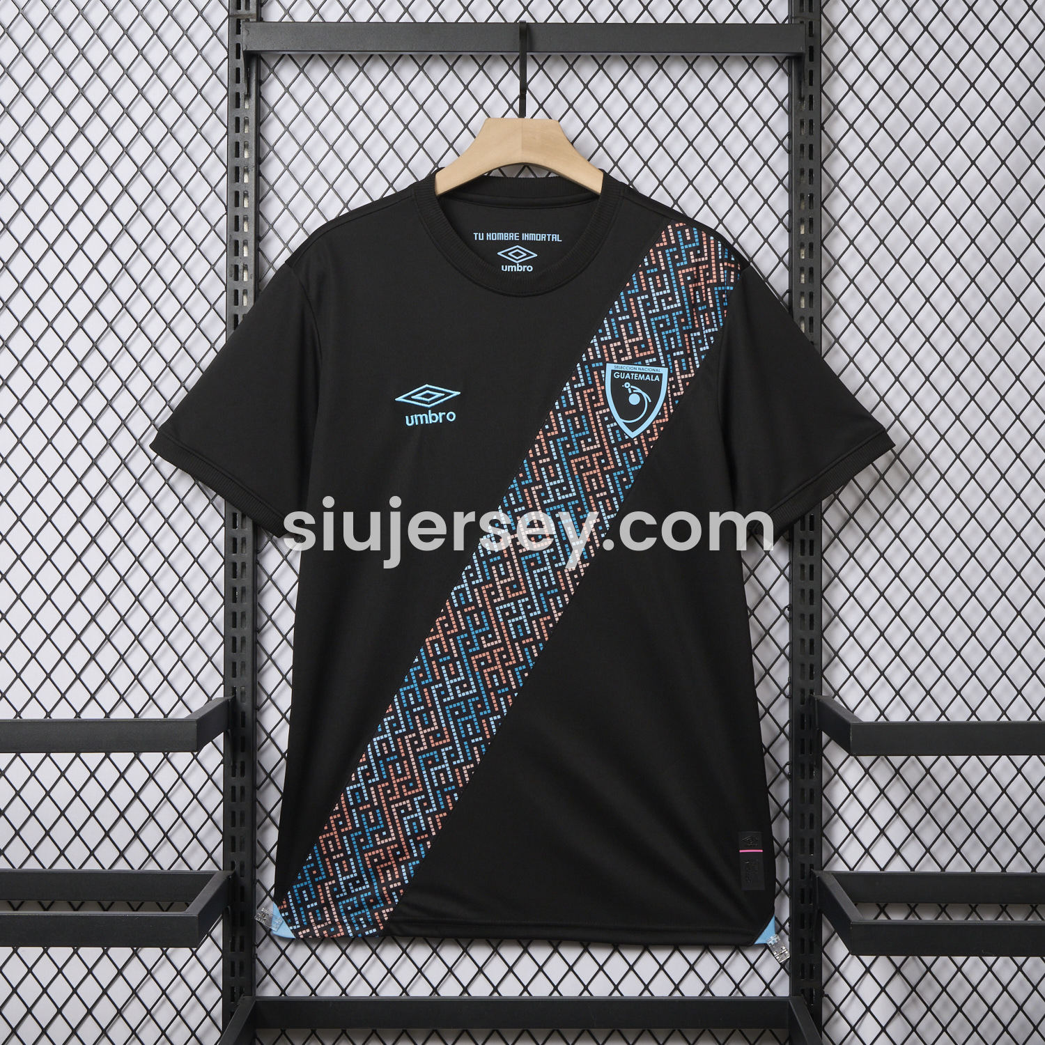 SIUjerseys-Guatemala 25-26 Third Black Jersey - Fans Version