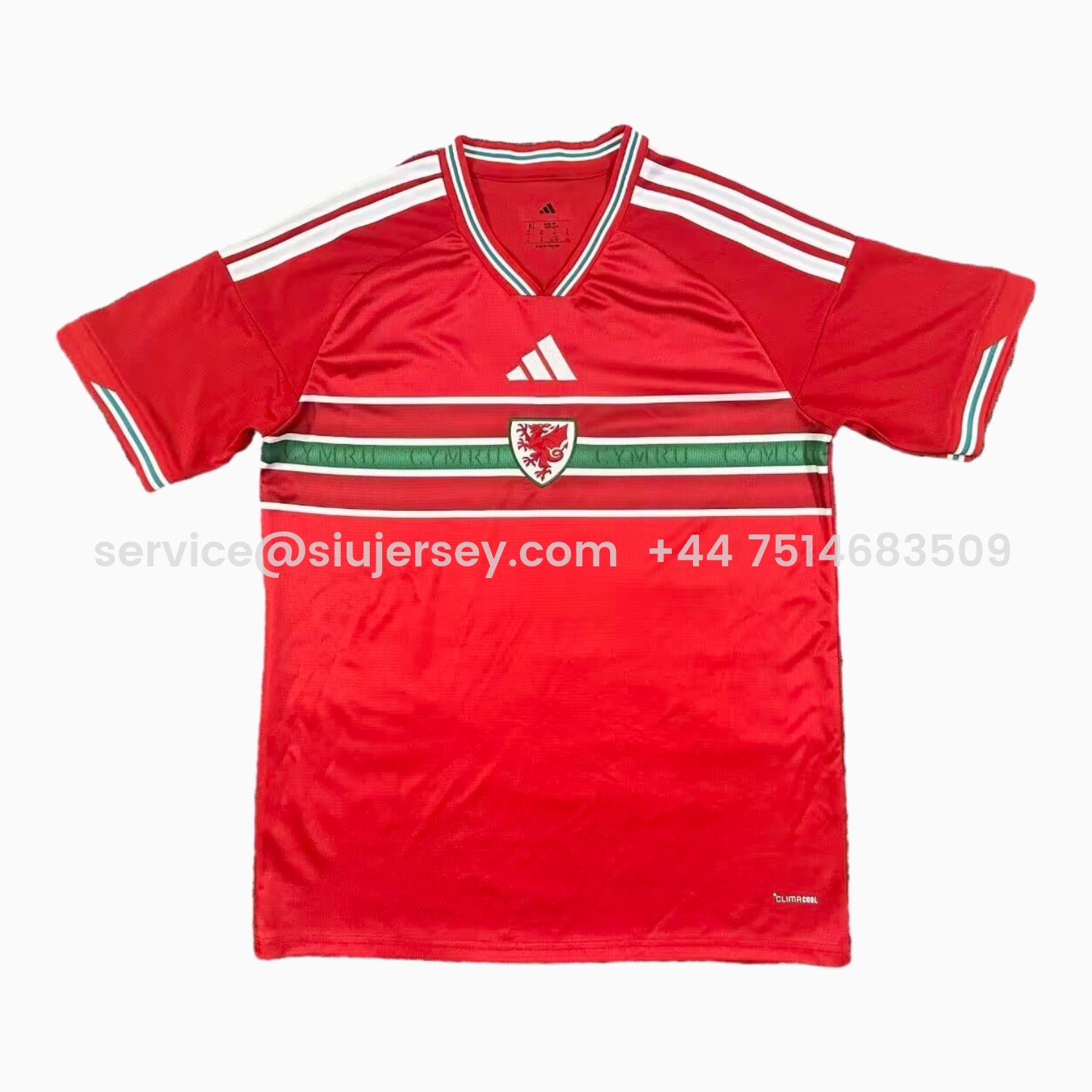 SIUjerseys-Wales 2026 Home Jersey - Fans Version