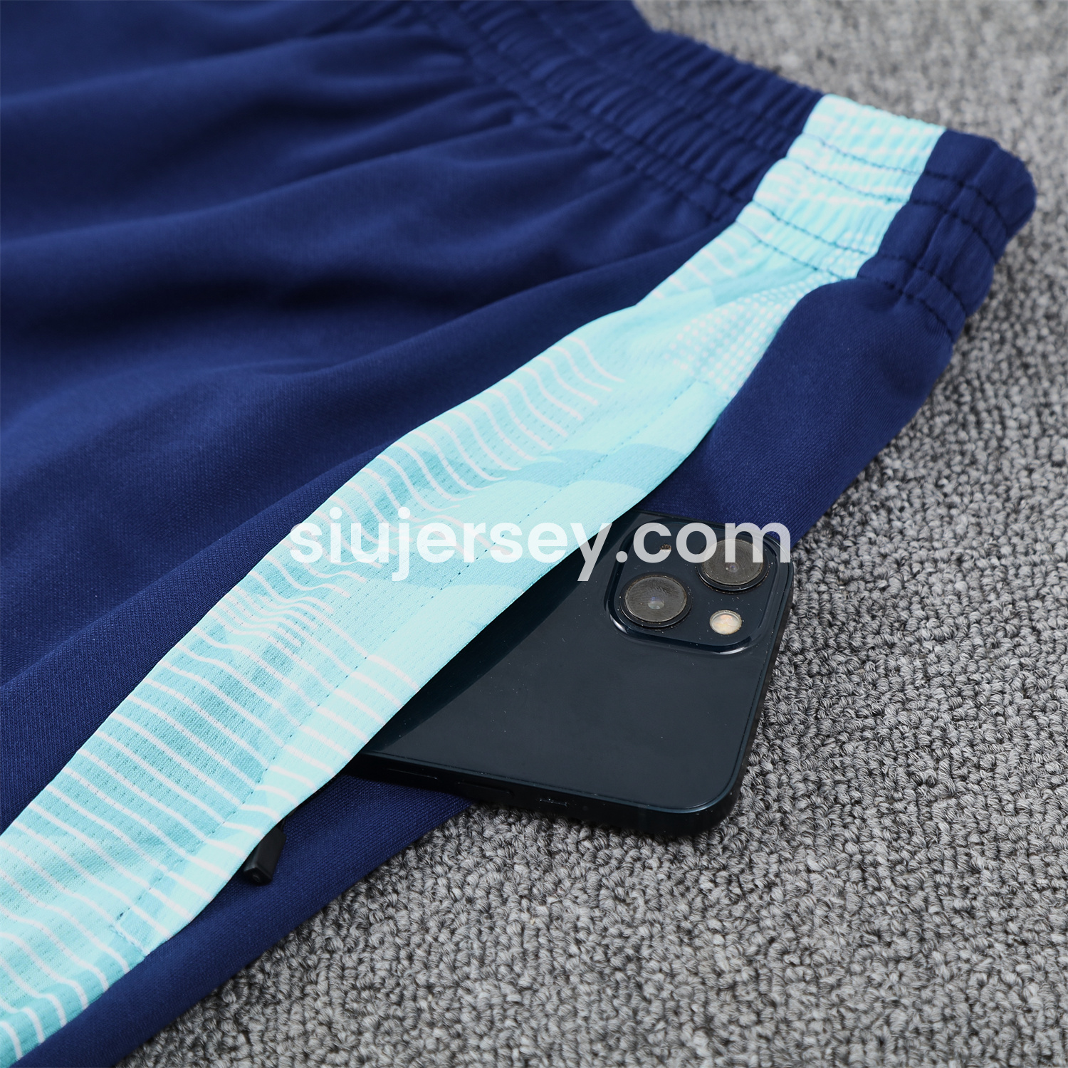 SIUjerseys-Flamengo 25-26 Training Hoodie Set - Royal Blue Top and Pants