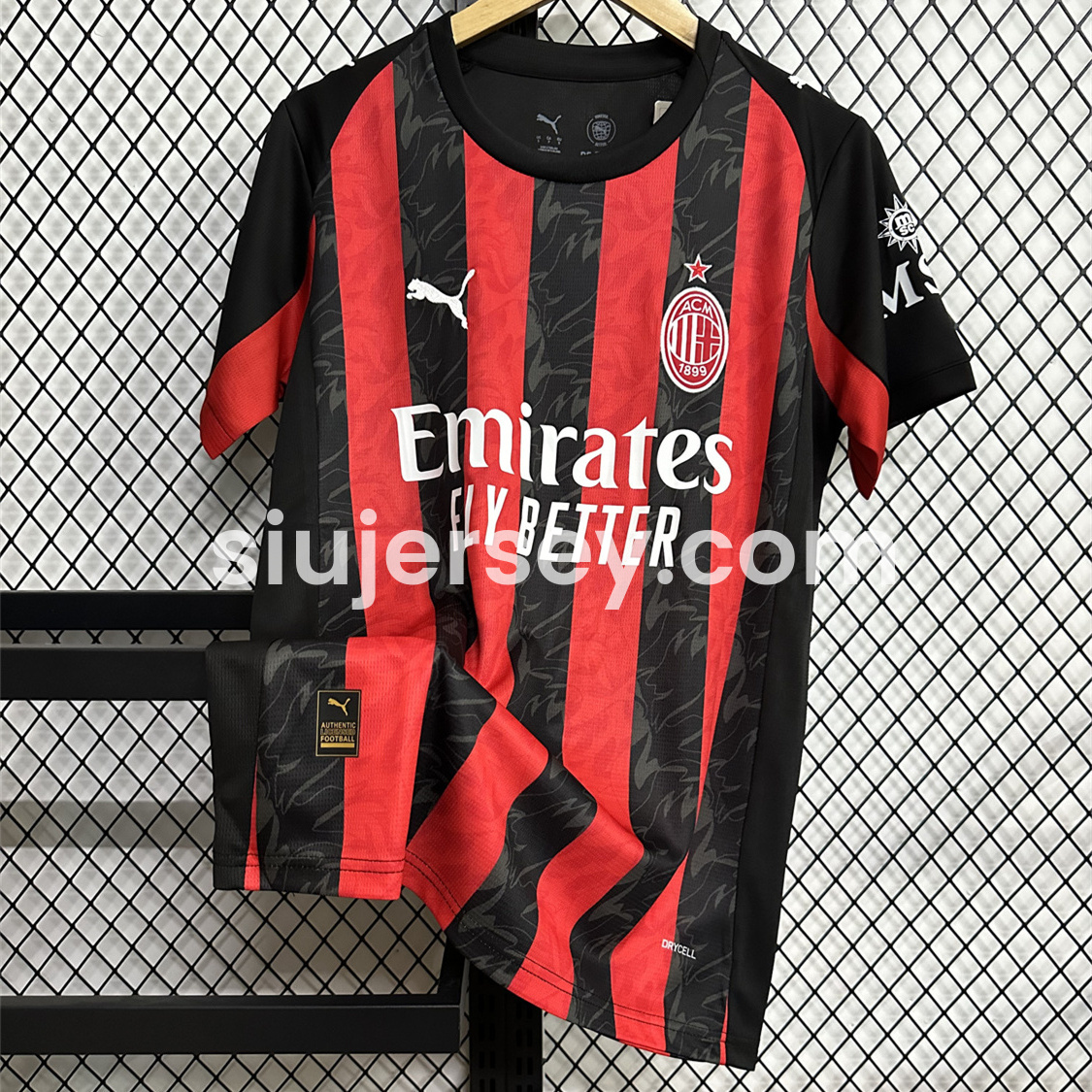 SIUjerseys-AC Milan 25-26 Home Jersey - Fans Version