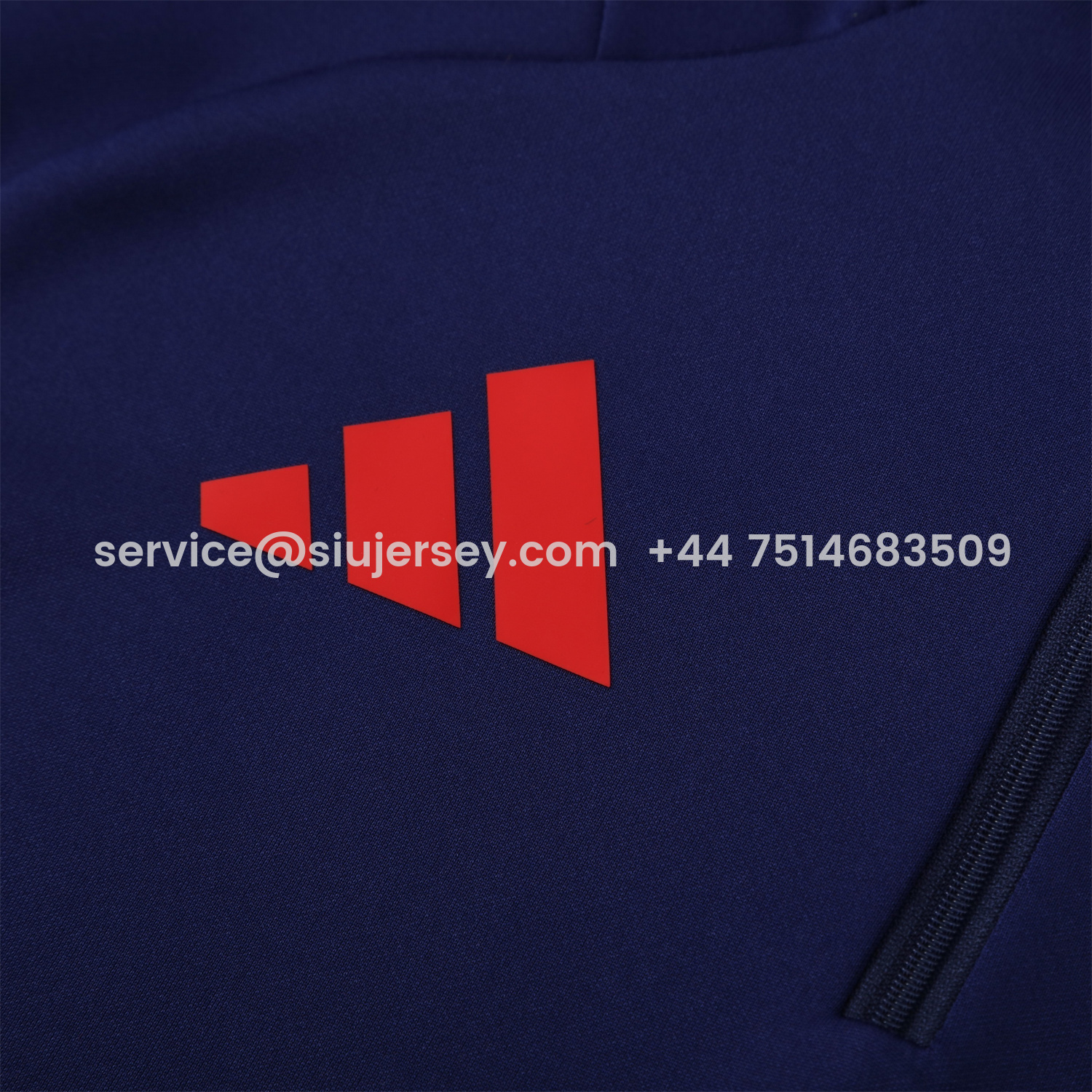 SIUjerseys-Flamengo 25-26 Long Sleeve Training Set - Deep Blue Top & Deep Blue Pants