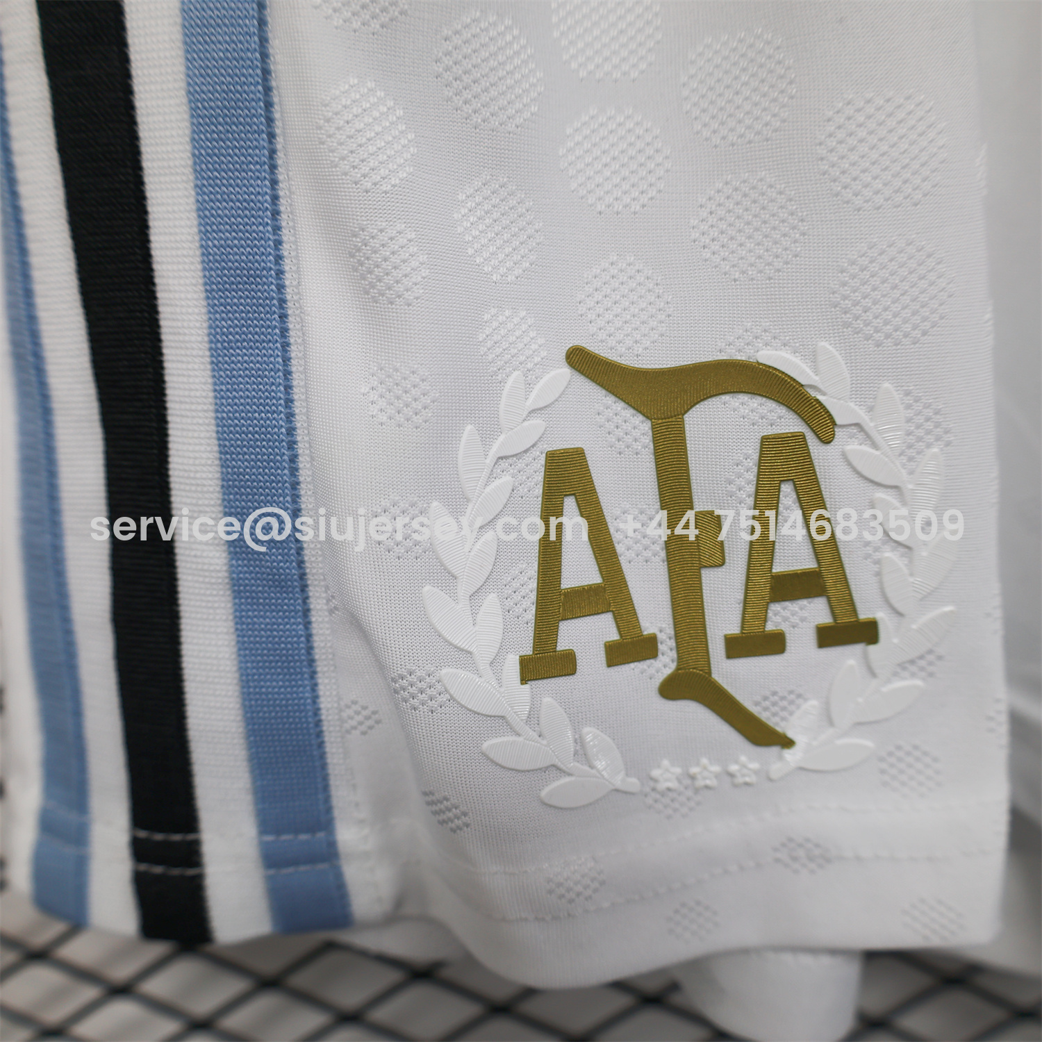 SIUjerseys-Argentina 25-26 White Shorts - Player Version