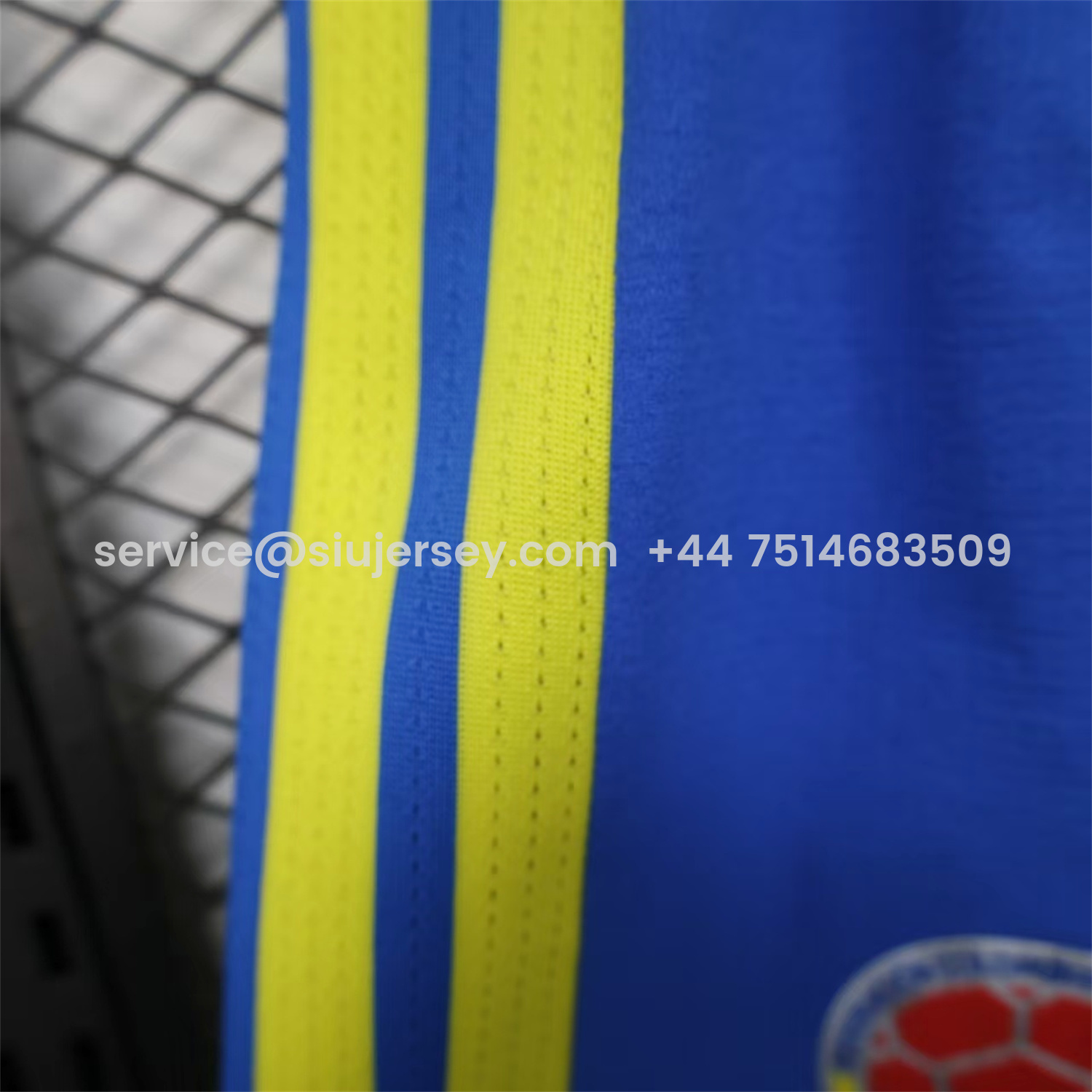 SIUjerseys-Colombia 2026 Blue Shorts - Player Version
