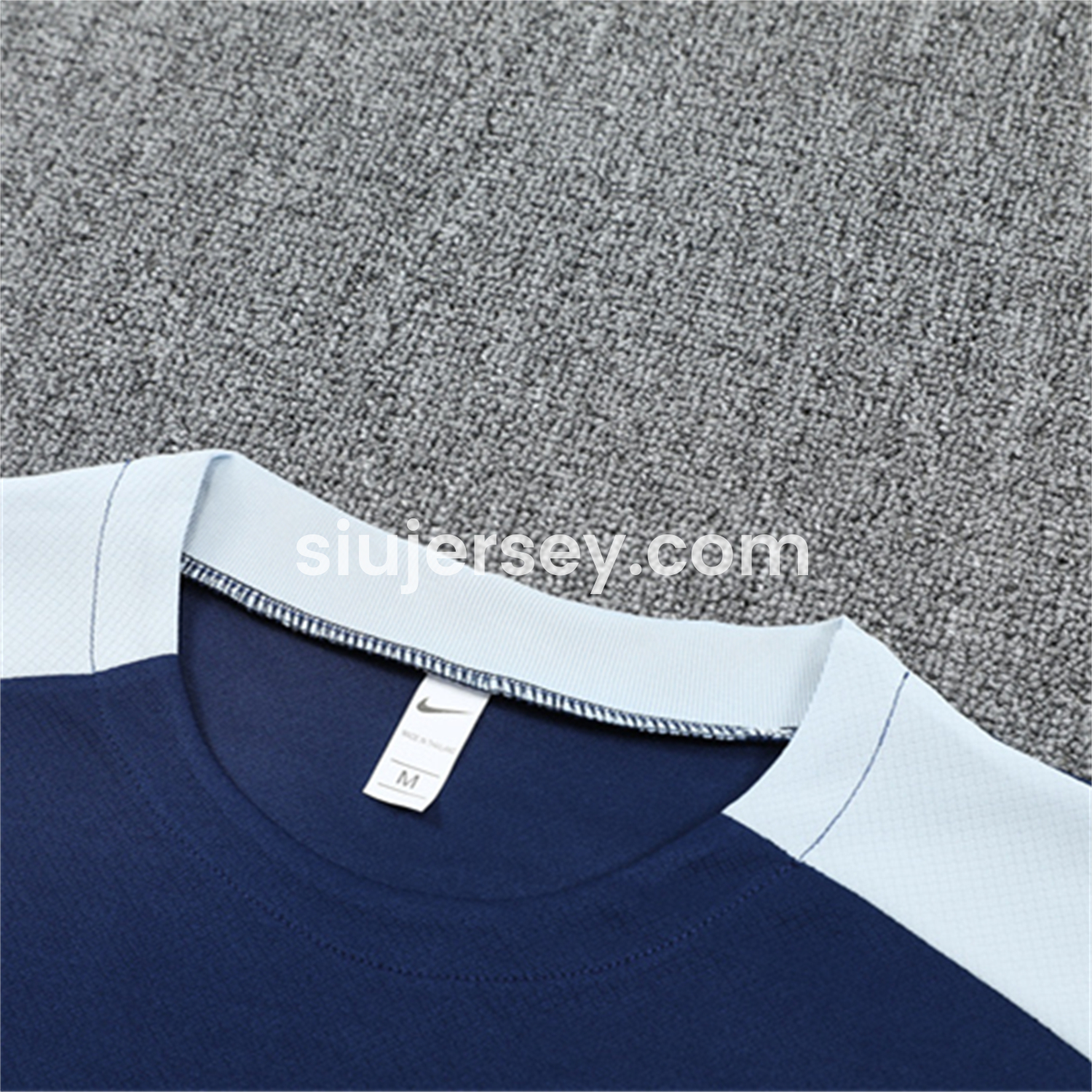 SIUjerseys-Inter Milan 25-26 Short-Sleeve Kids Training Set - Deep Blue Top & Deep Blue shorts