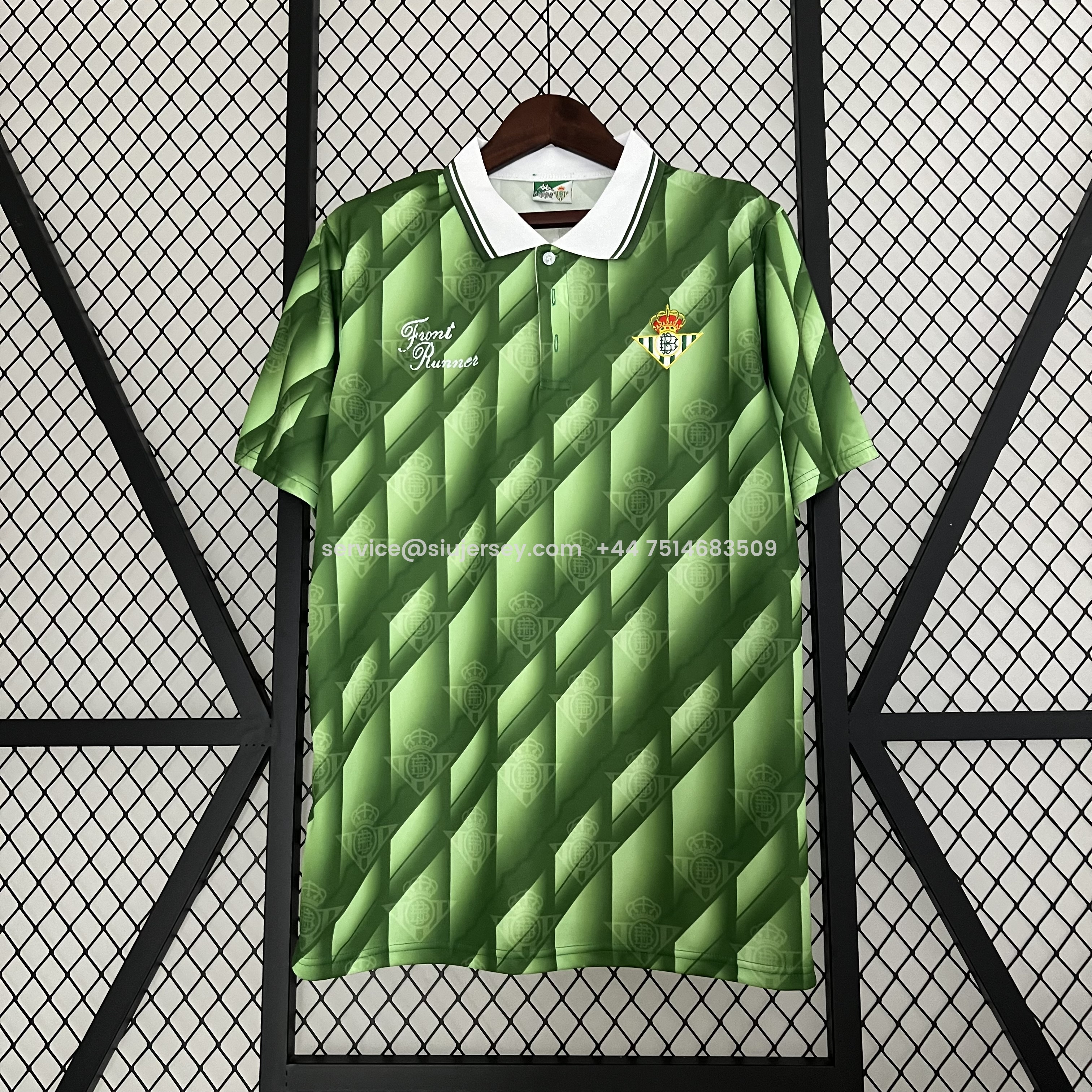 SIUjerseys-Retro Real Betis 1991-92 Away Stadium Jersey