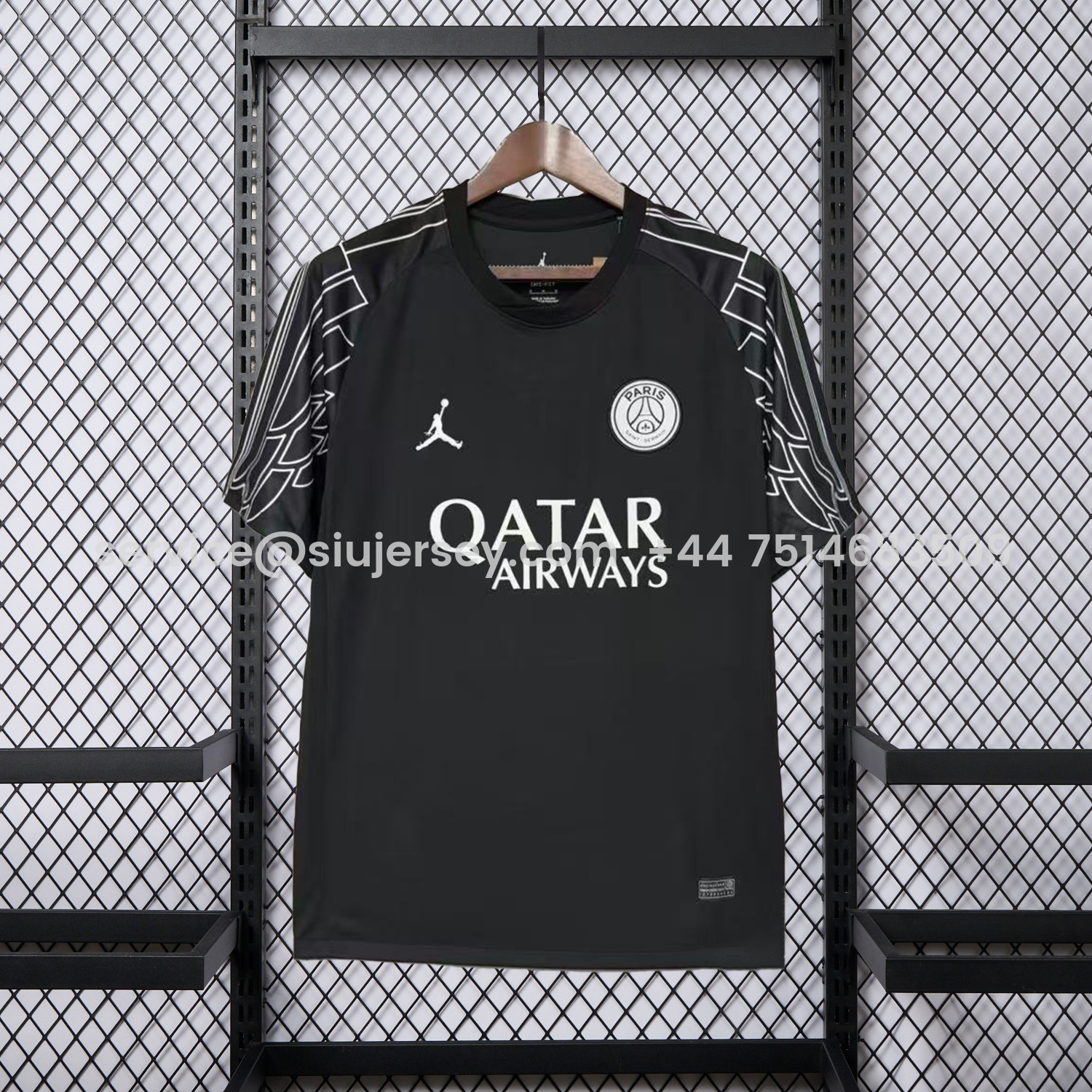 SIUjerseys-Paris Saint-Germain PSG 25-26 JD Black Special Jersey - Fans Version