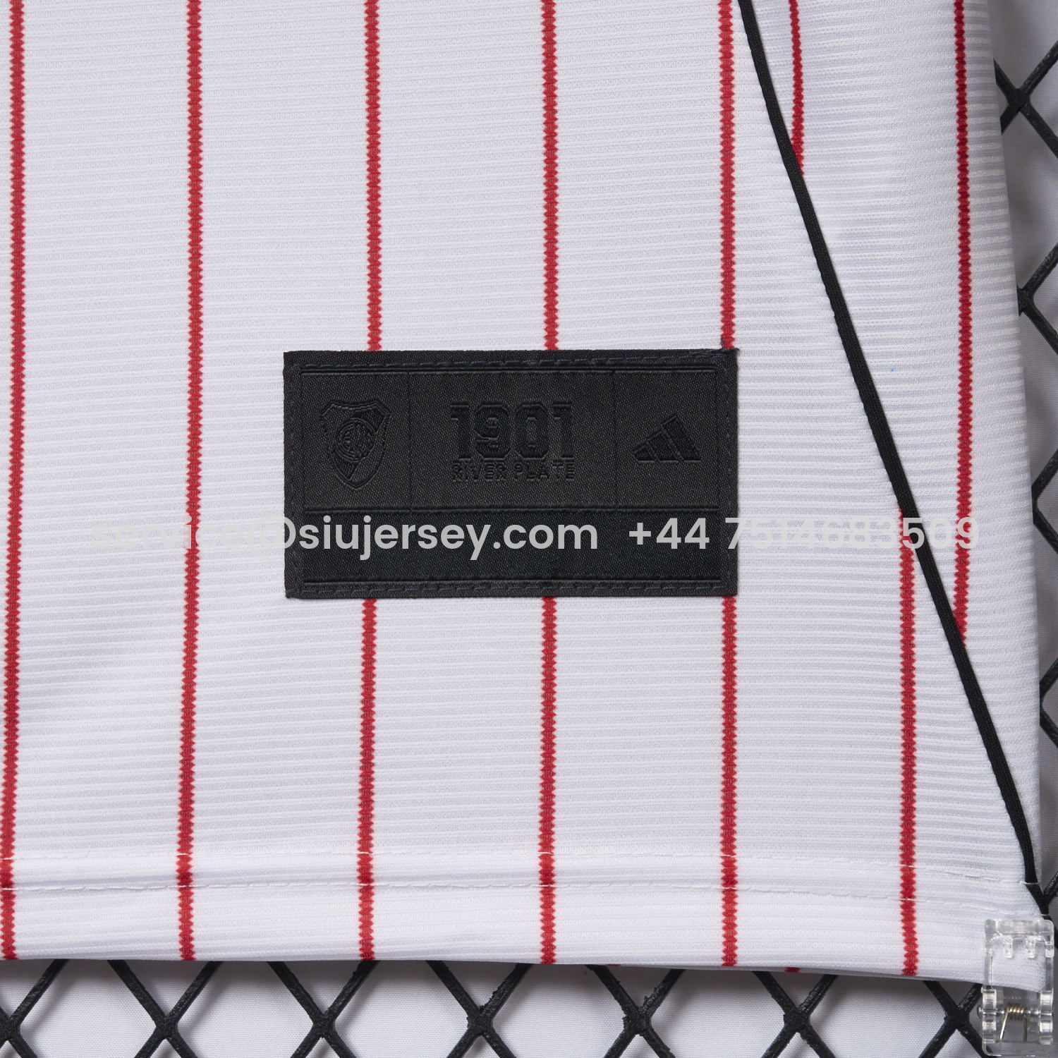 SIUjerseys-River Plate 25-26 White Baseball Jersey