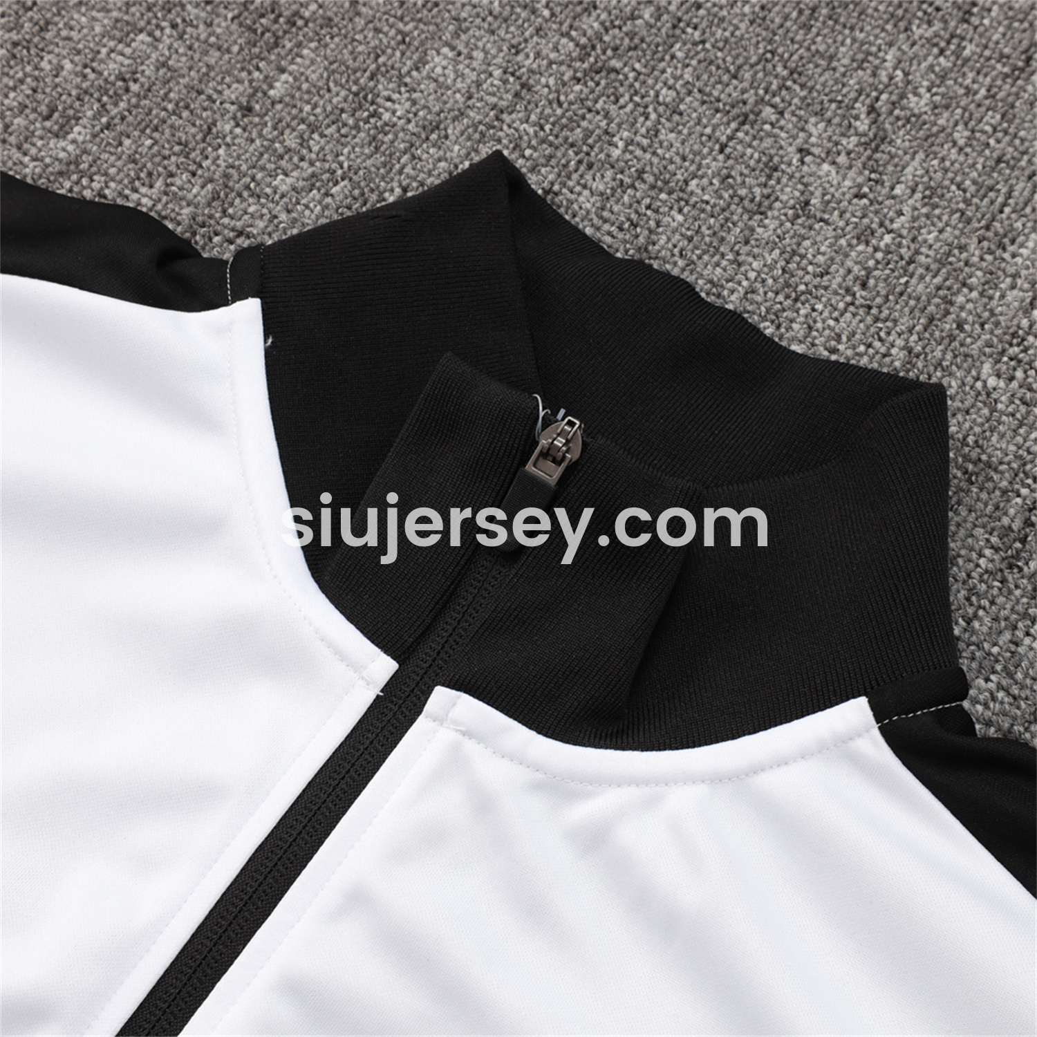 SIUjerseys-Corinthians 25-26 Jacket Training Tracksuit - White Jackets & Black Pants