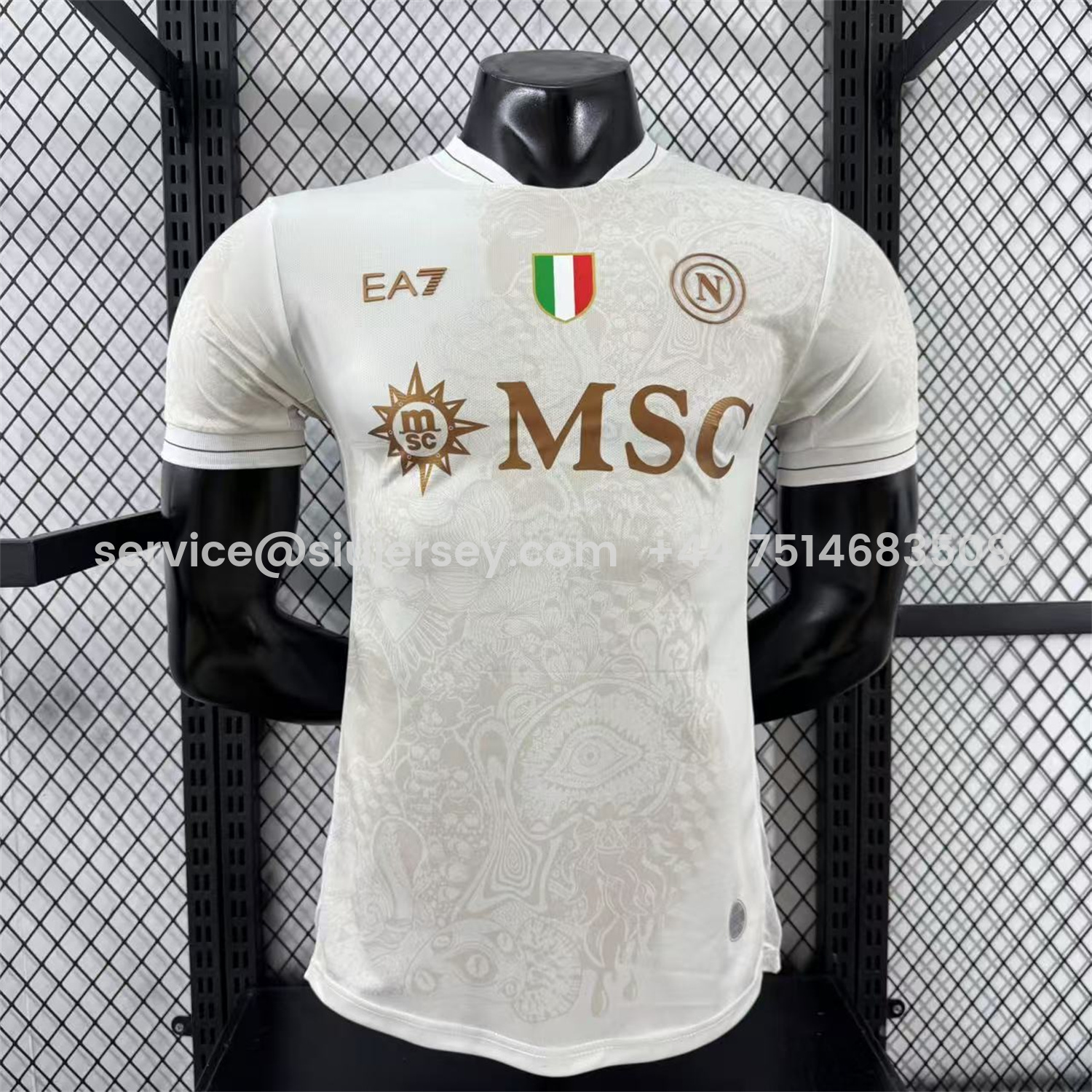 SIUjerseys-Napoli 25-26 Away Jersey - Player Version